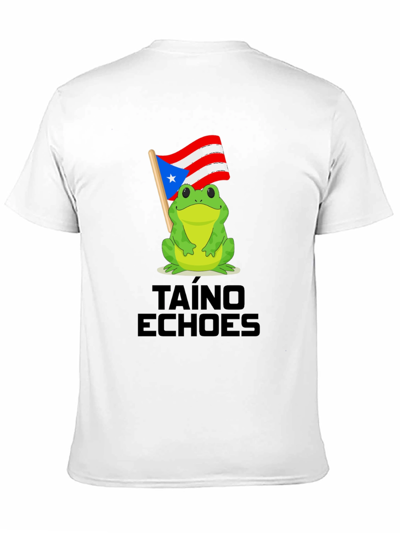 Puerto Rico Frog Taino Echoes T-Shirt