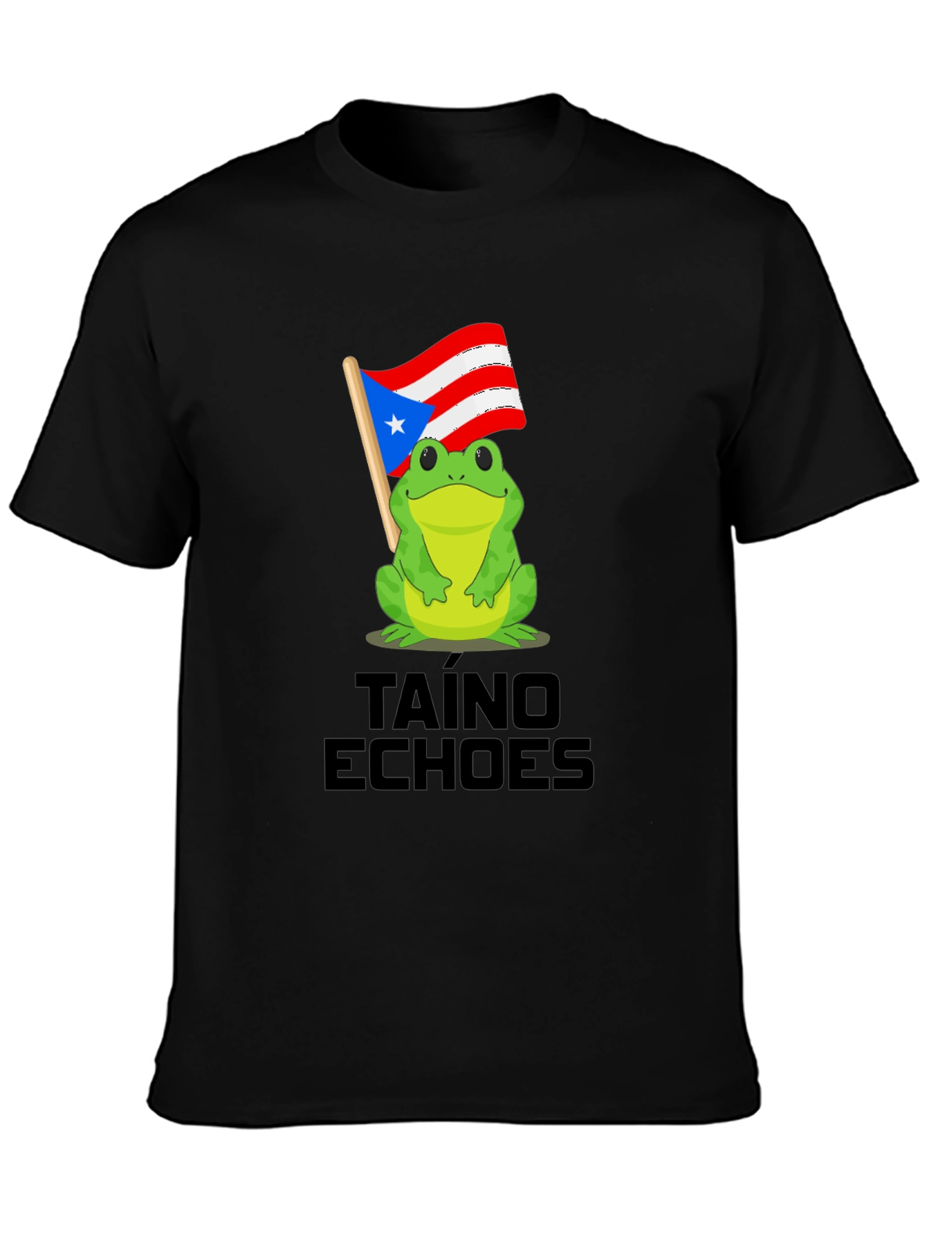 Puerto Rico Frog Taino Echoes T-Shirt