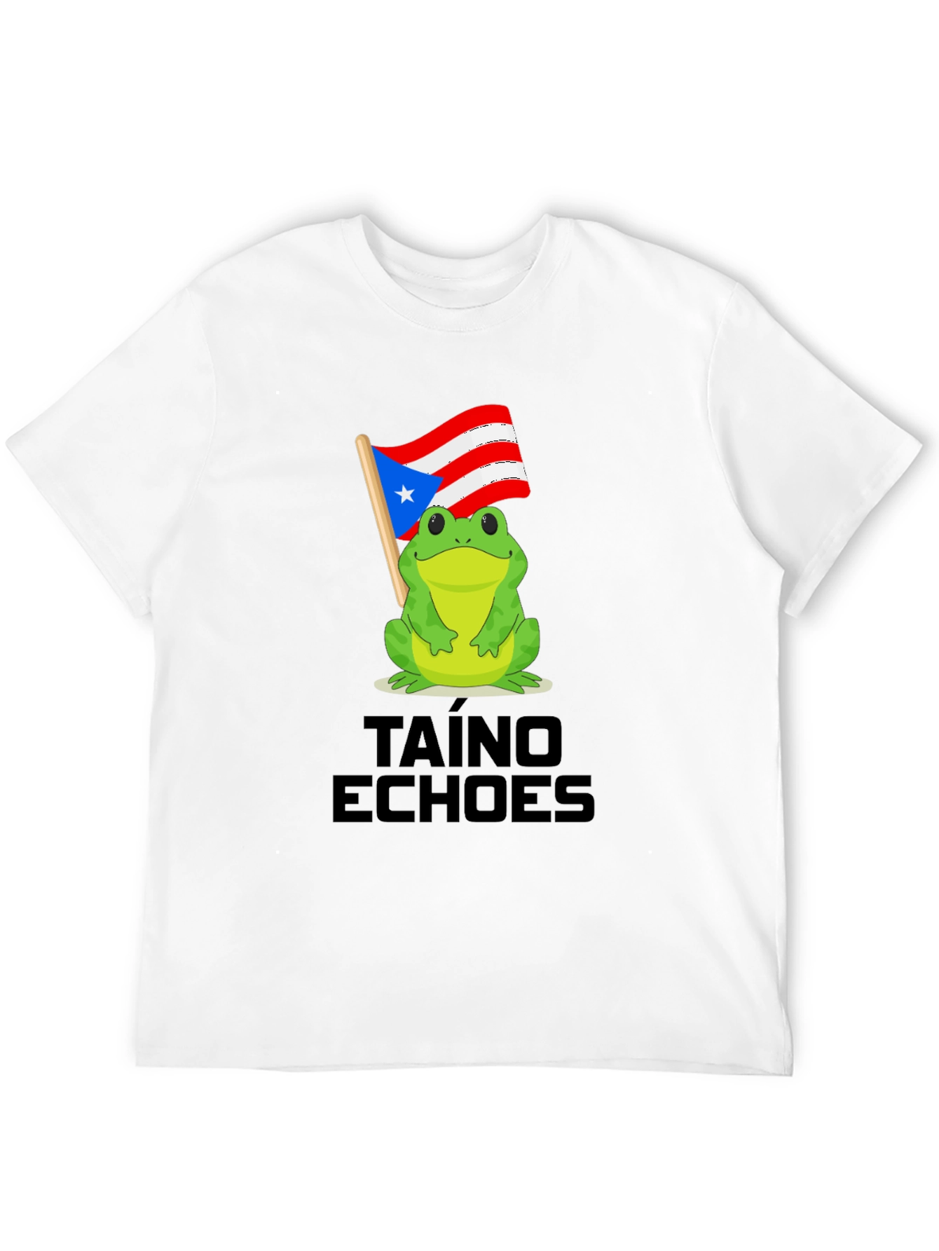 Puerto Rico Frog Taino Echoes T-Shirt