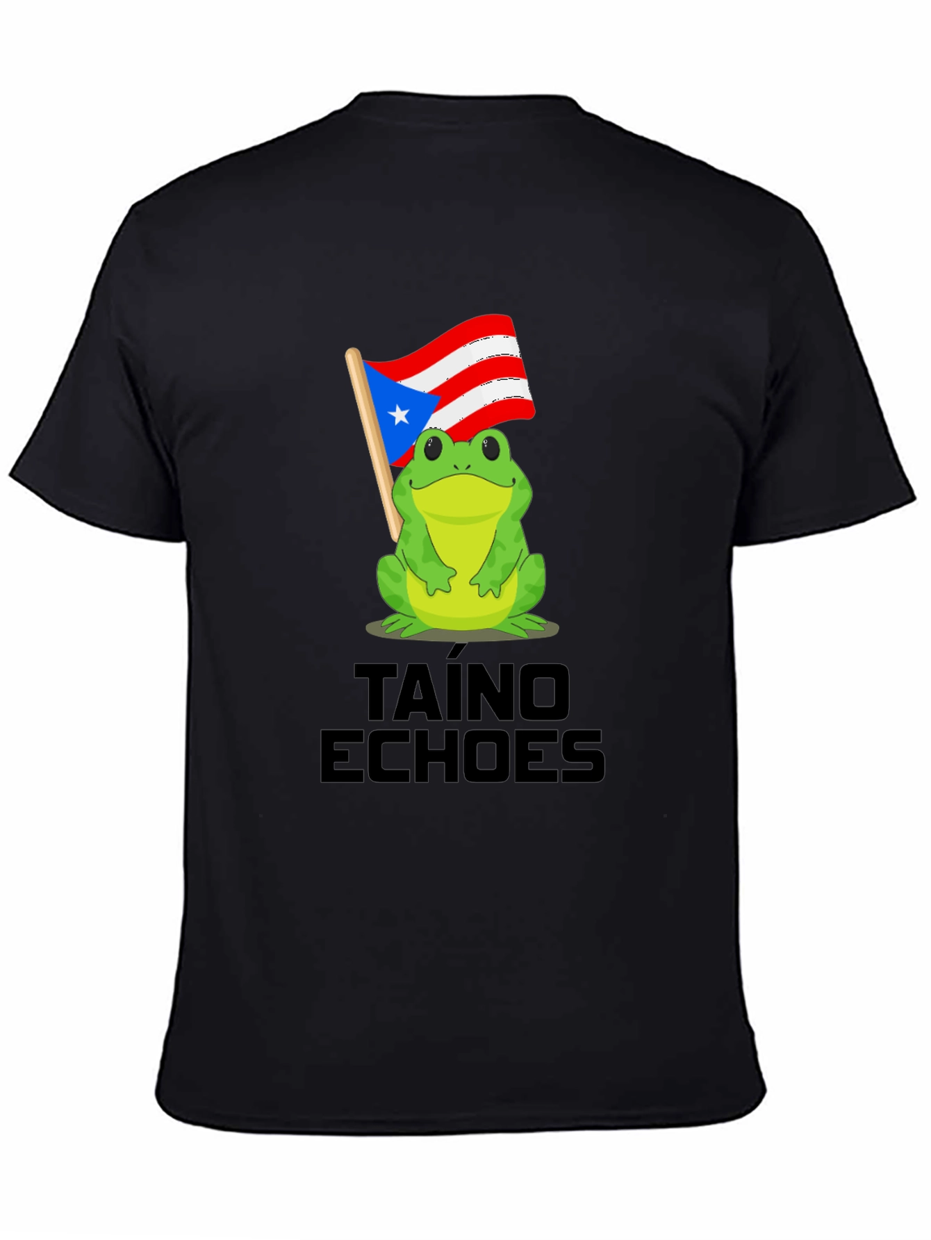 Puerto Rico Frog Taino Echoes T-Shirt