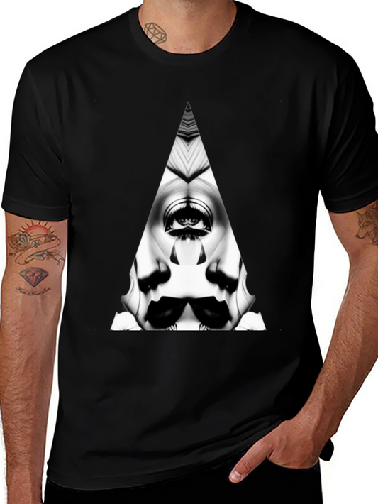 Eye See You: Black Graphic Tee