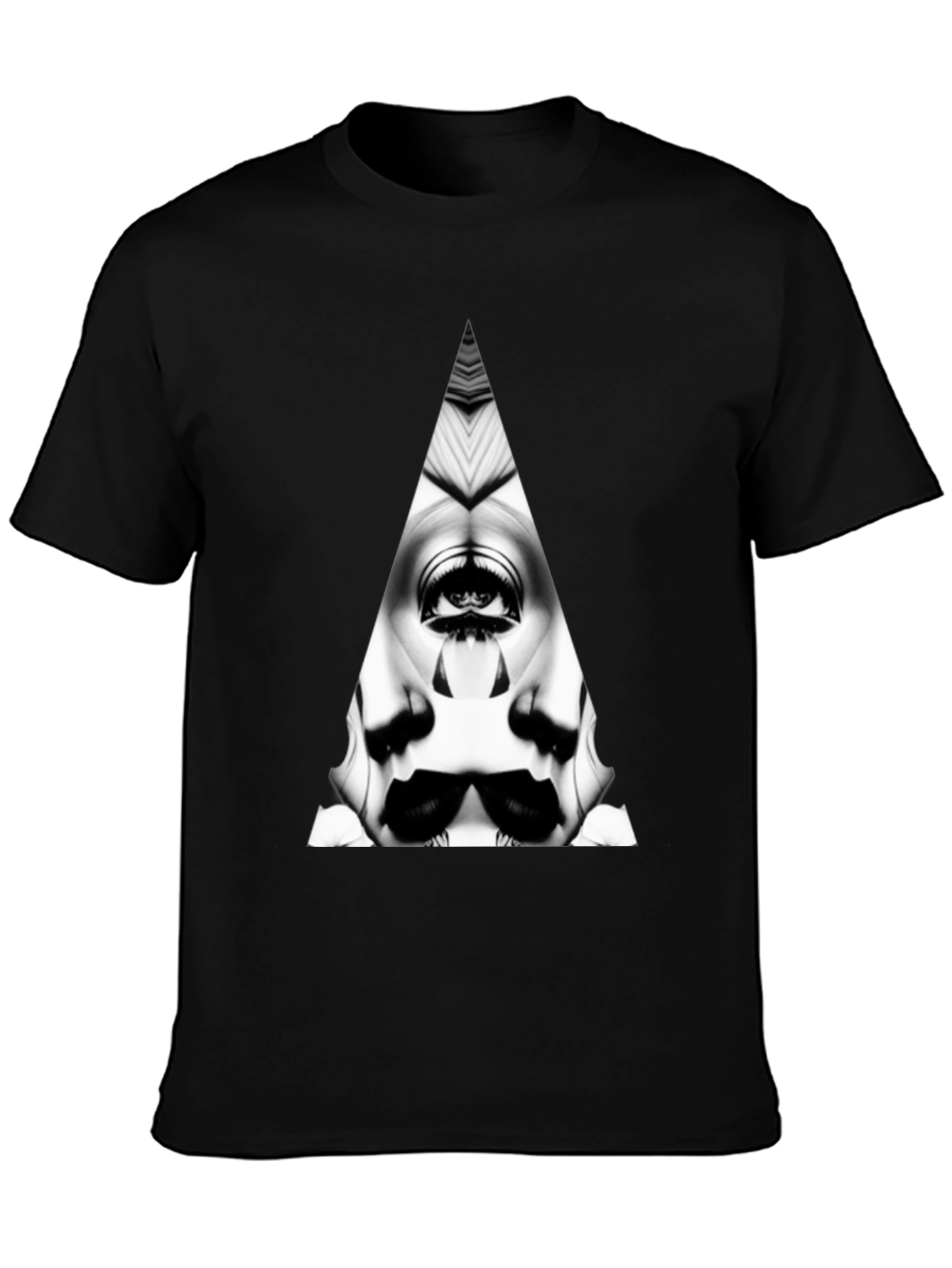 Eye See You: Black Graphic Tee