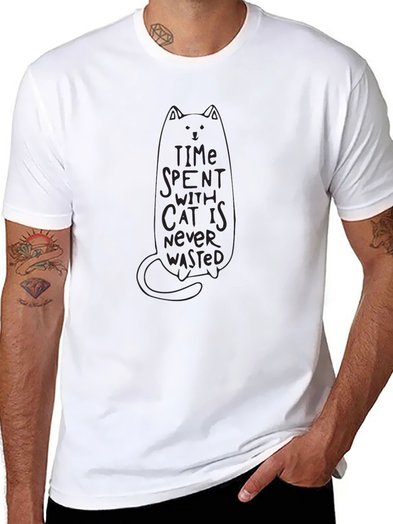 Time Spent With Cat T-Shirt