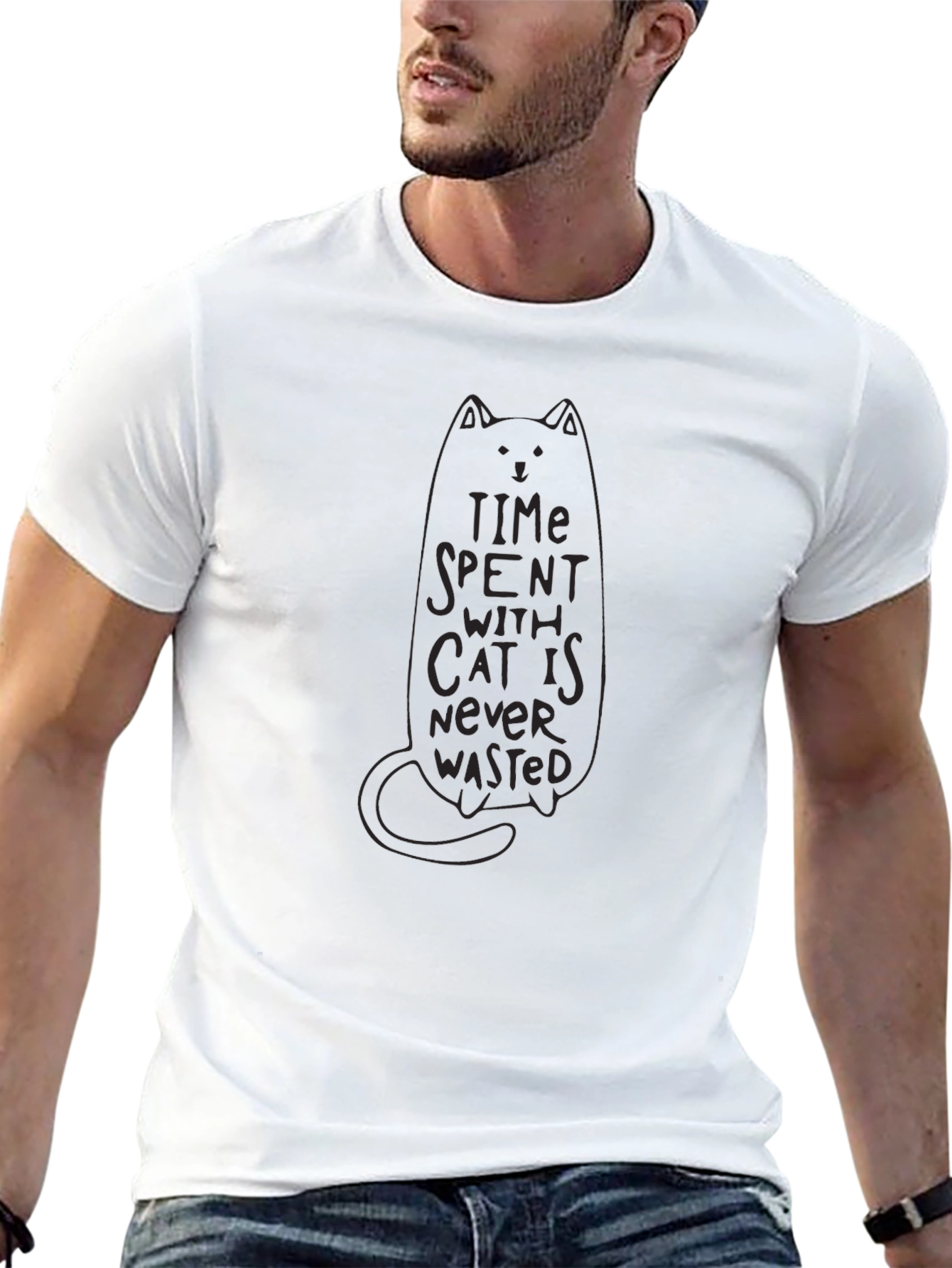 Time Spent With Cat T-Shirt