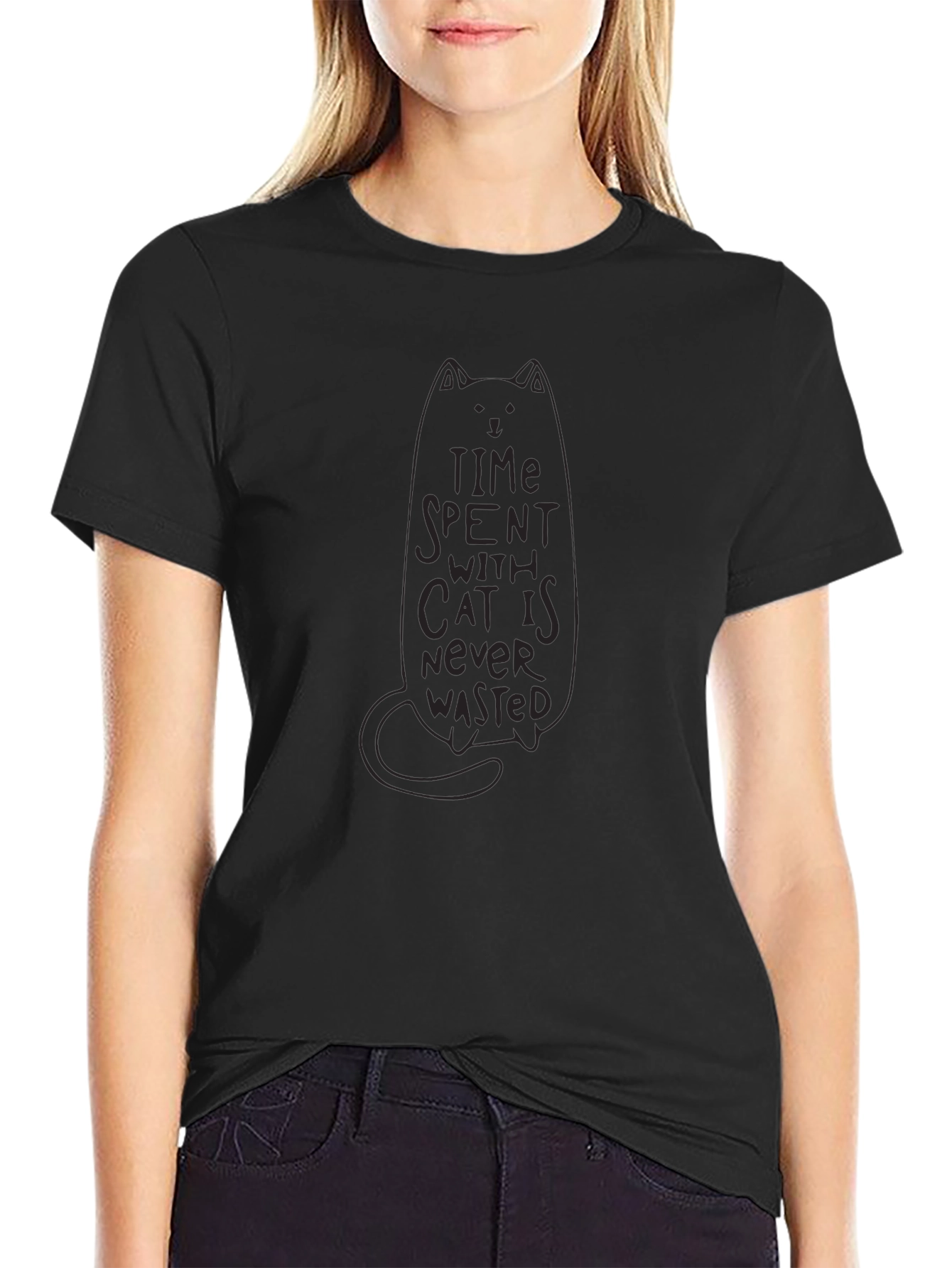 Time Spent With Cat T-Shirt