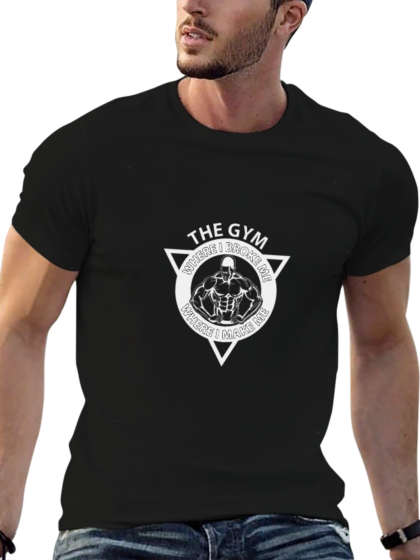 Gym Where I Broke Me Graphic T-Shirt
