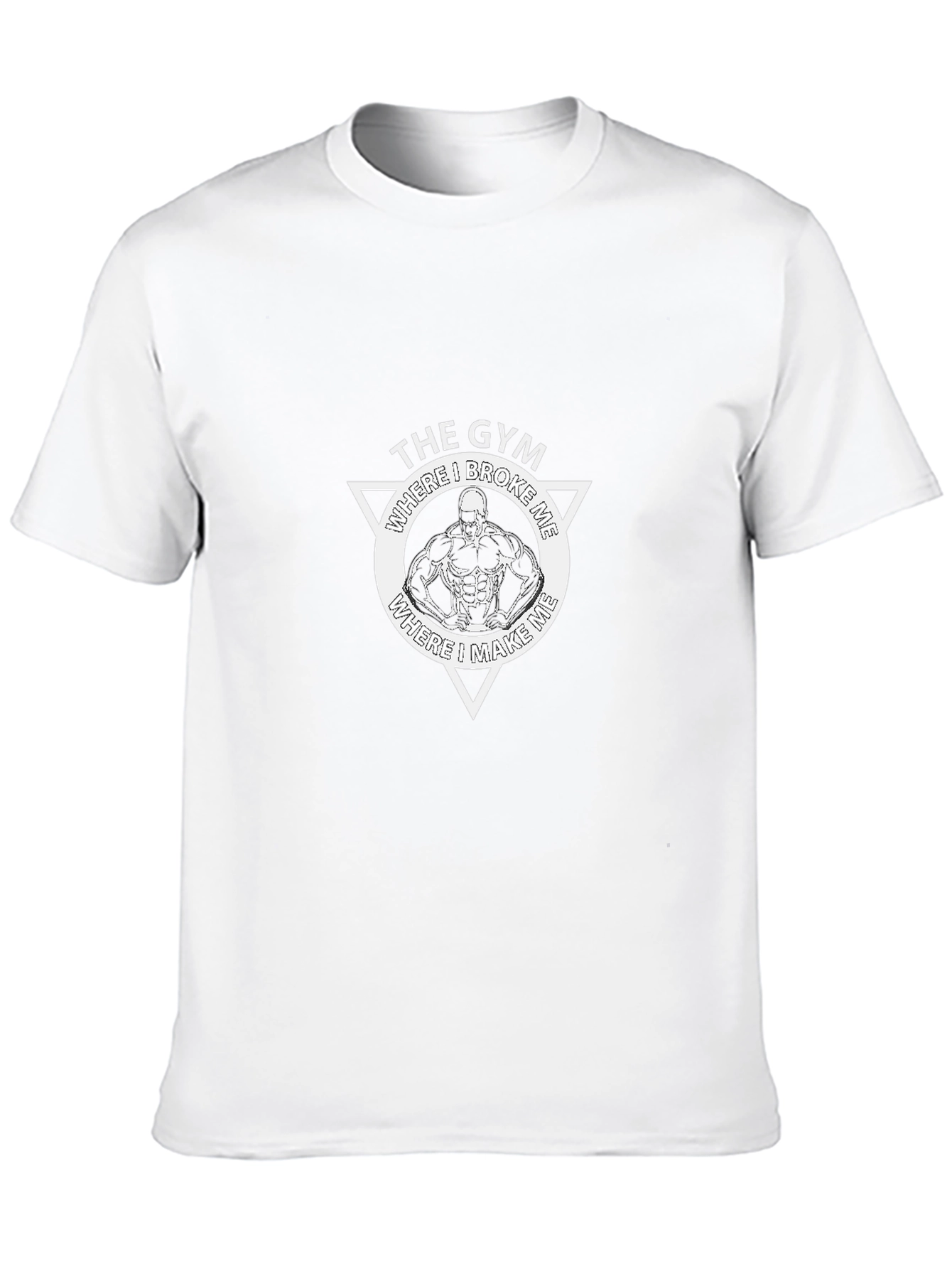 Gym Where I Broke Me Graphic T-Shirt