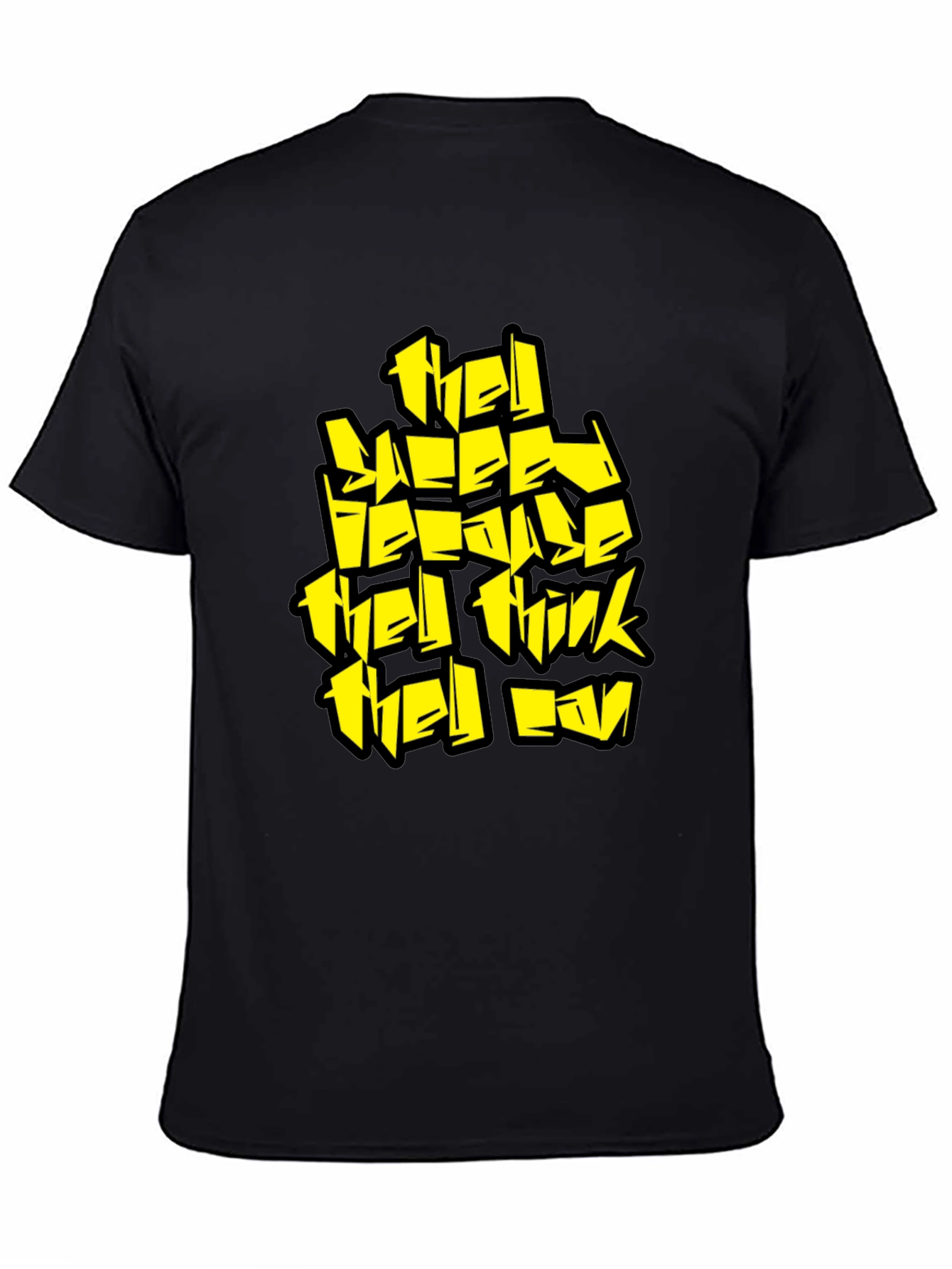 Statement T-Shirt: They Sleep Graphic Tee in Black