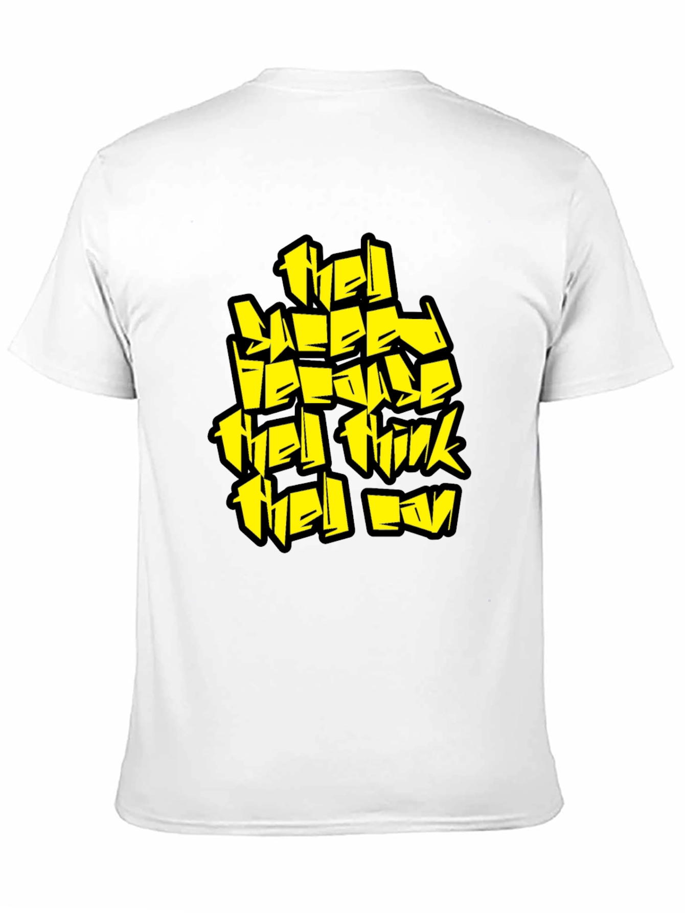 Statement T-Shirt: They Sleep Graphic Tee in Black