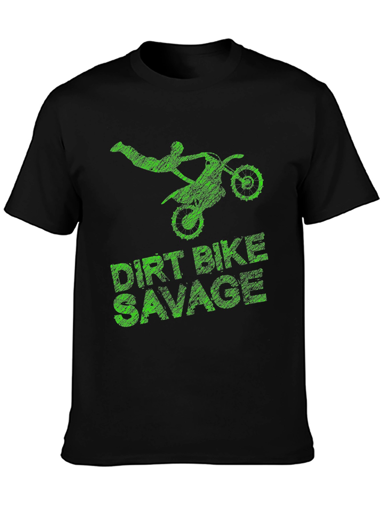 Dirt Bike Savage Graphic T-Shirt