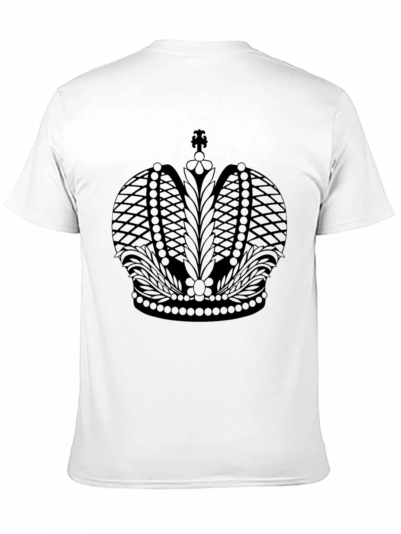Royal Crown Graphic Black T-Shirt