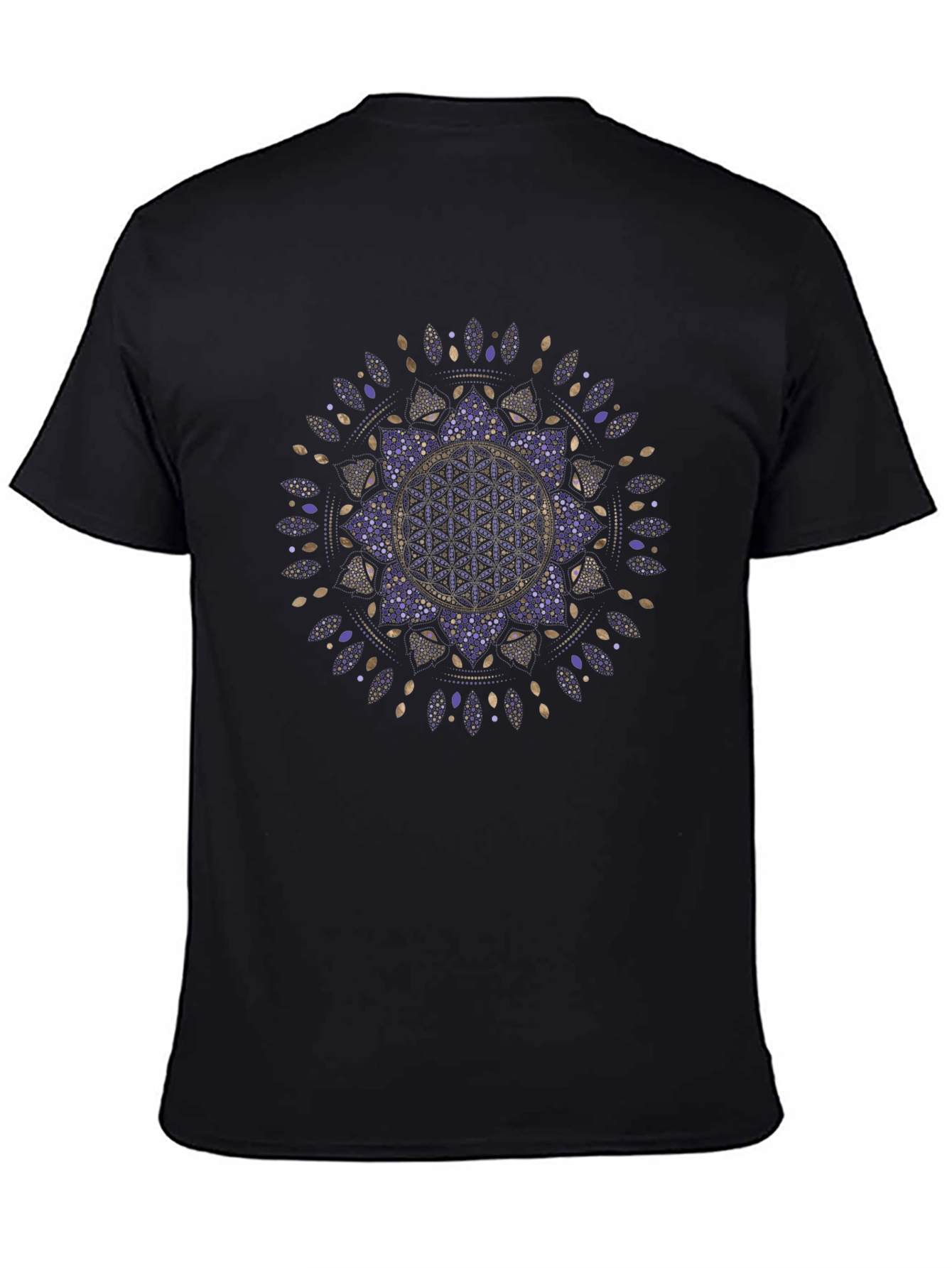 Cosmic Flower of Life Graphic Tee