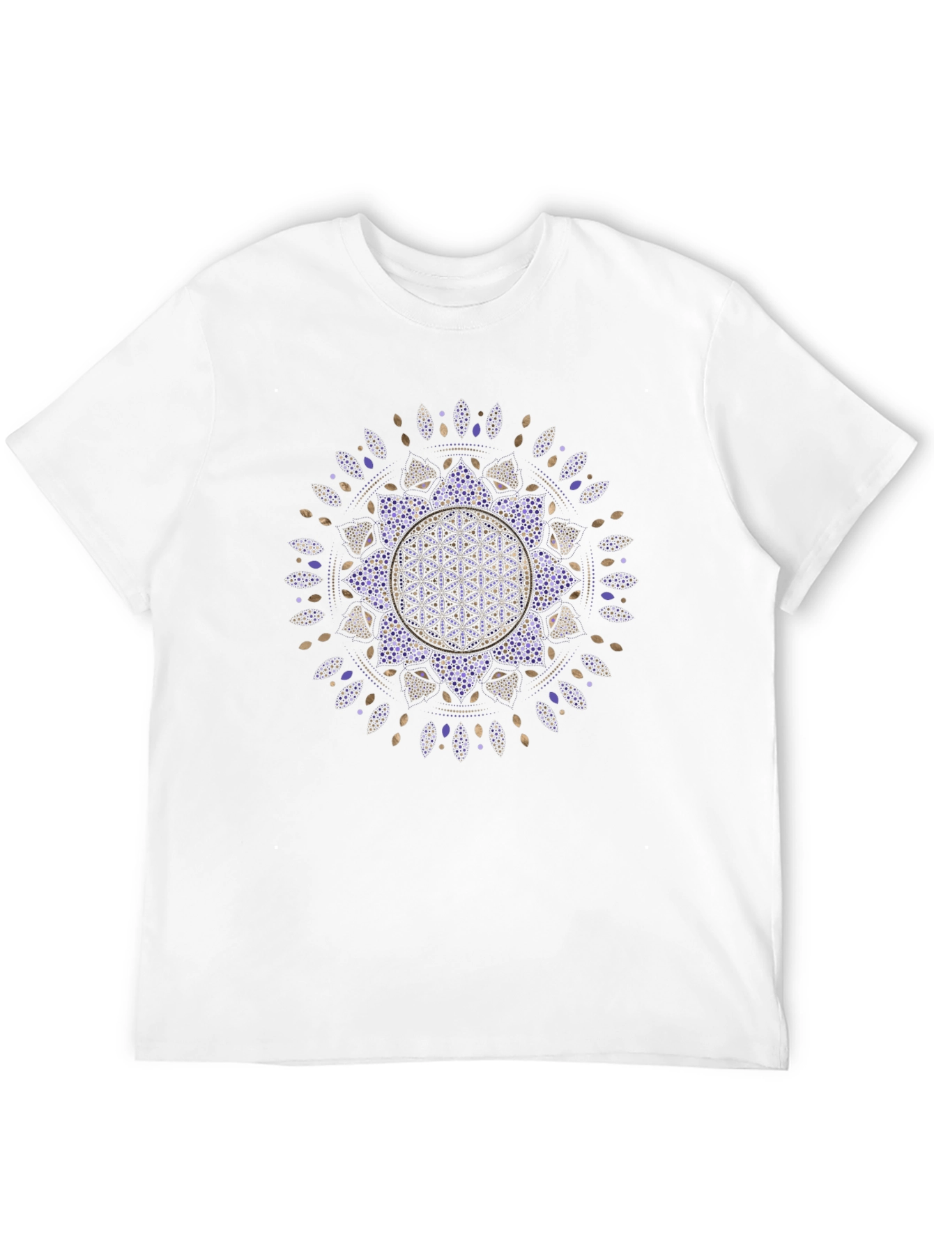 Cosmic Flower of Life Graphic Tee