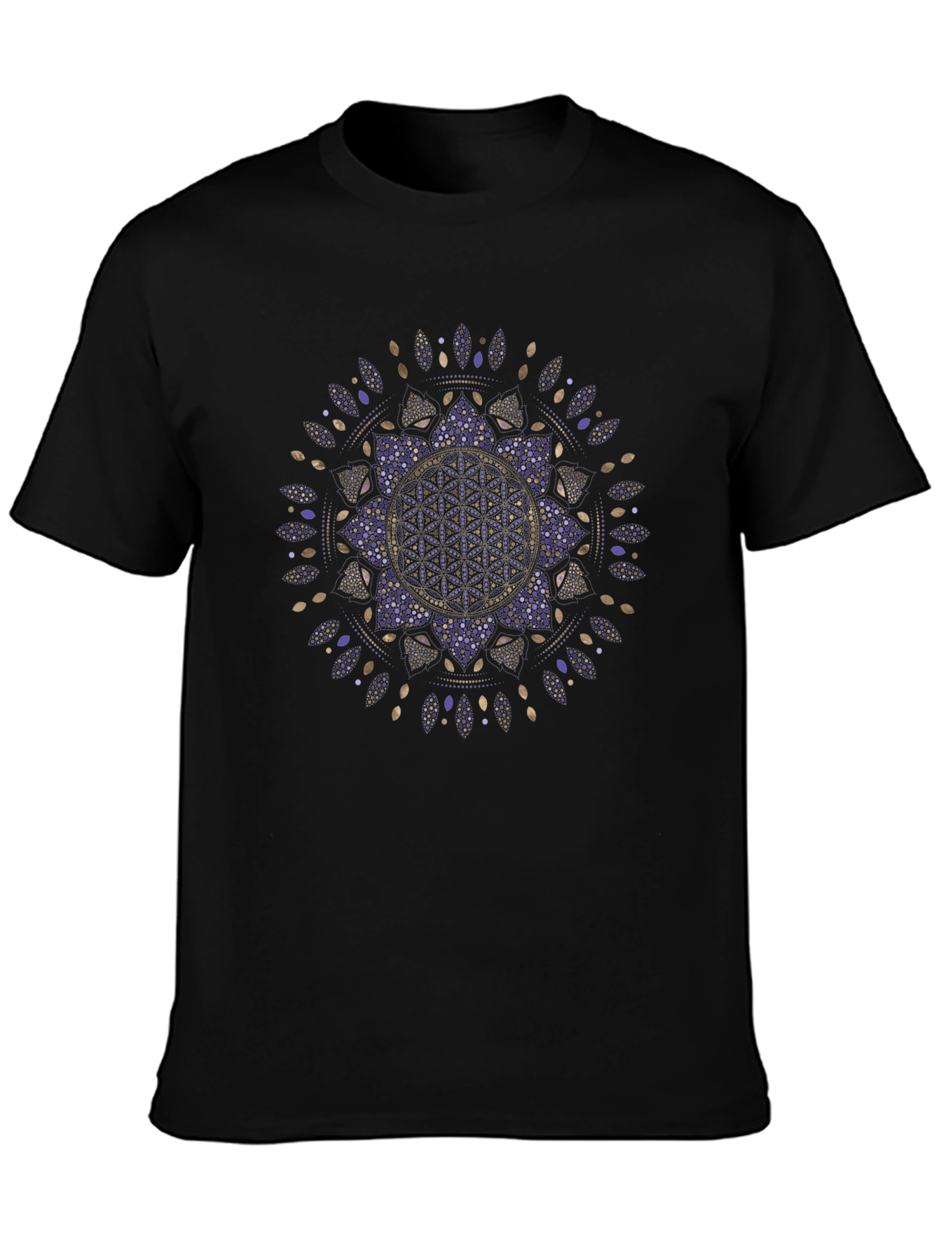 Cosmic Flower of Life Graphic Tee