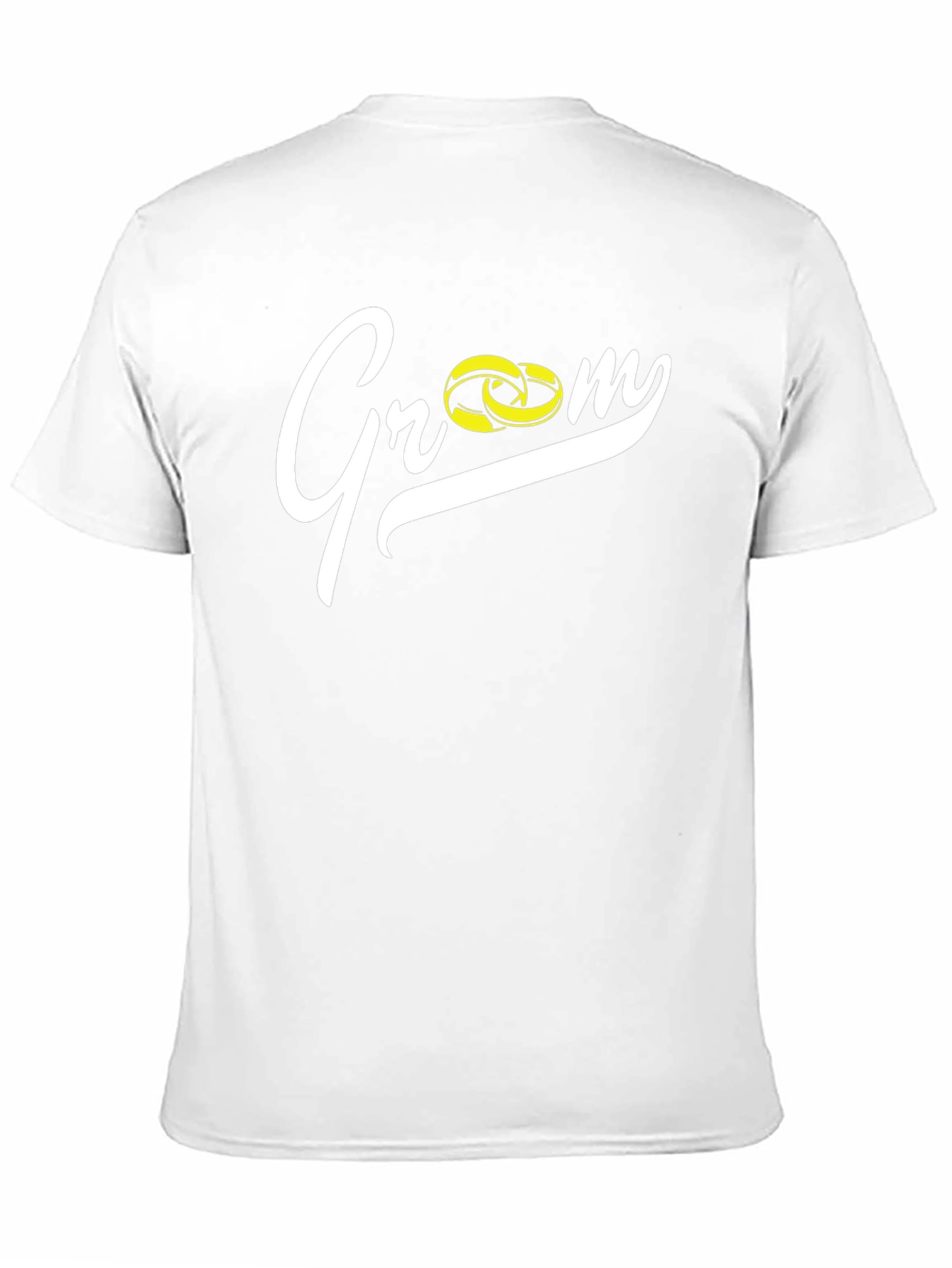Groom Wedding Rings Black T-Shirt