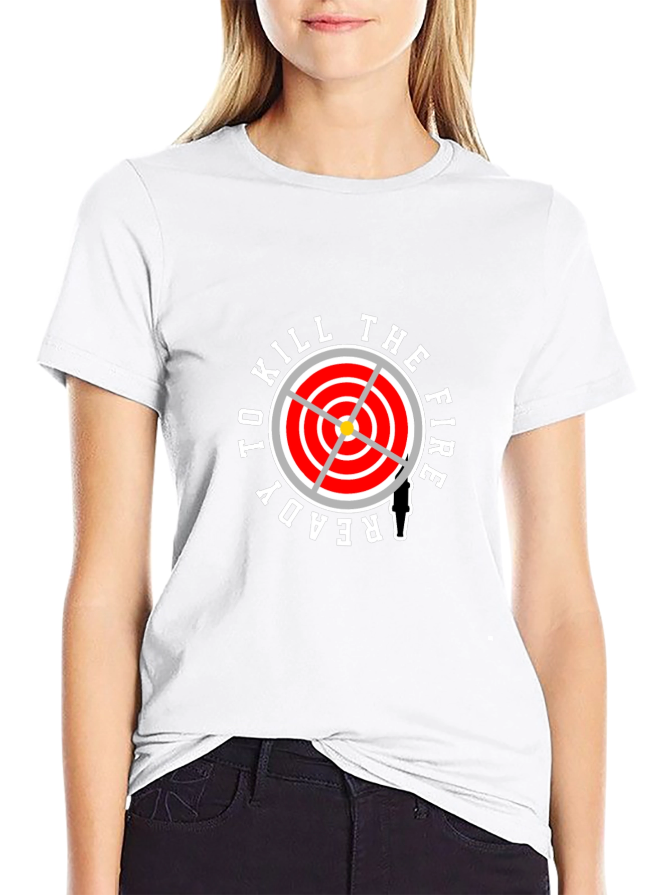 Ready To Kill The Fire T-Shirt - Firefighter