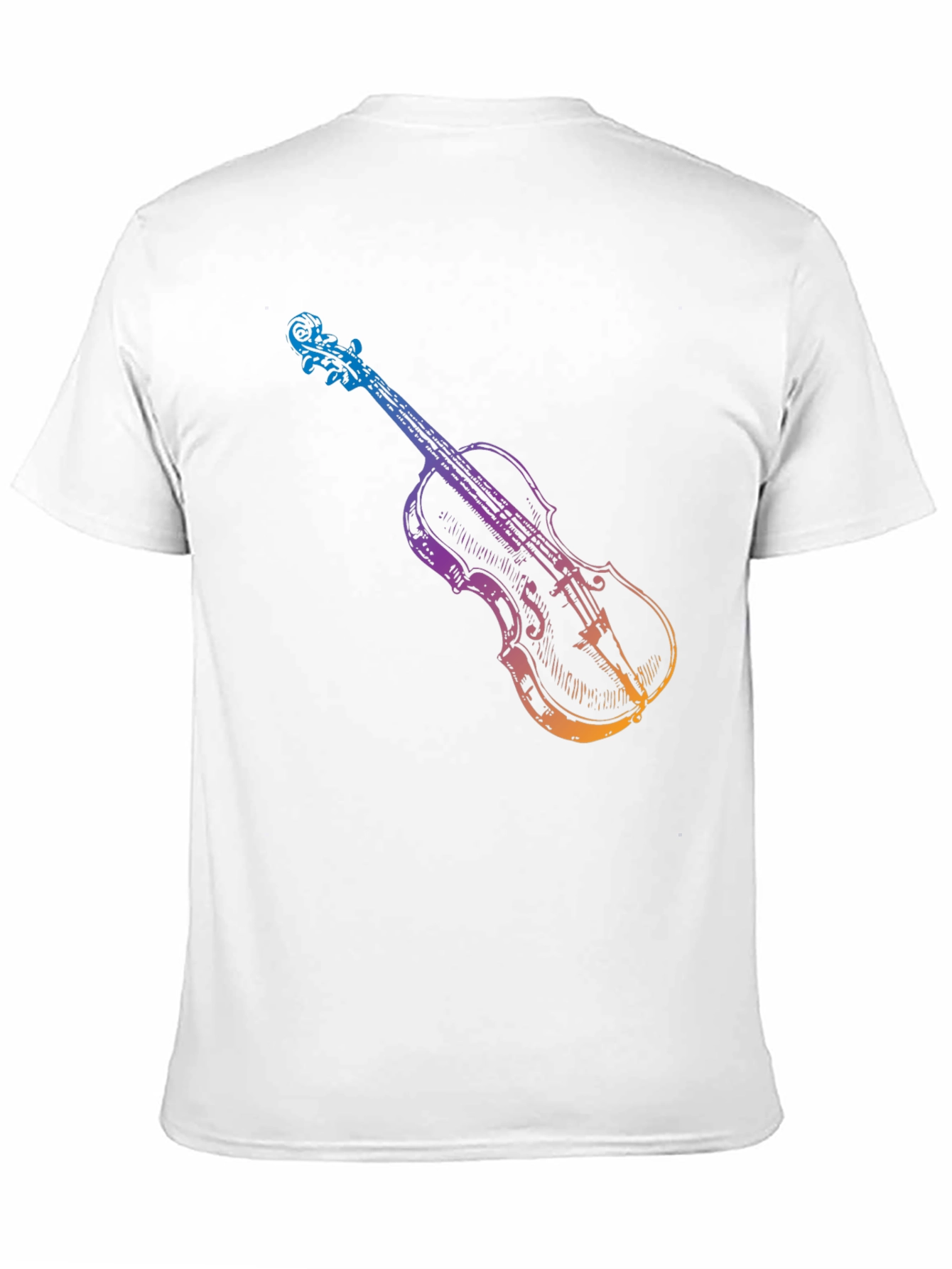 Violin Graphic Tee - Stylish Music Lover T-Shirt
