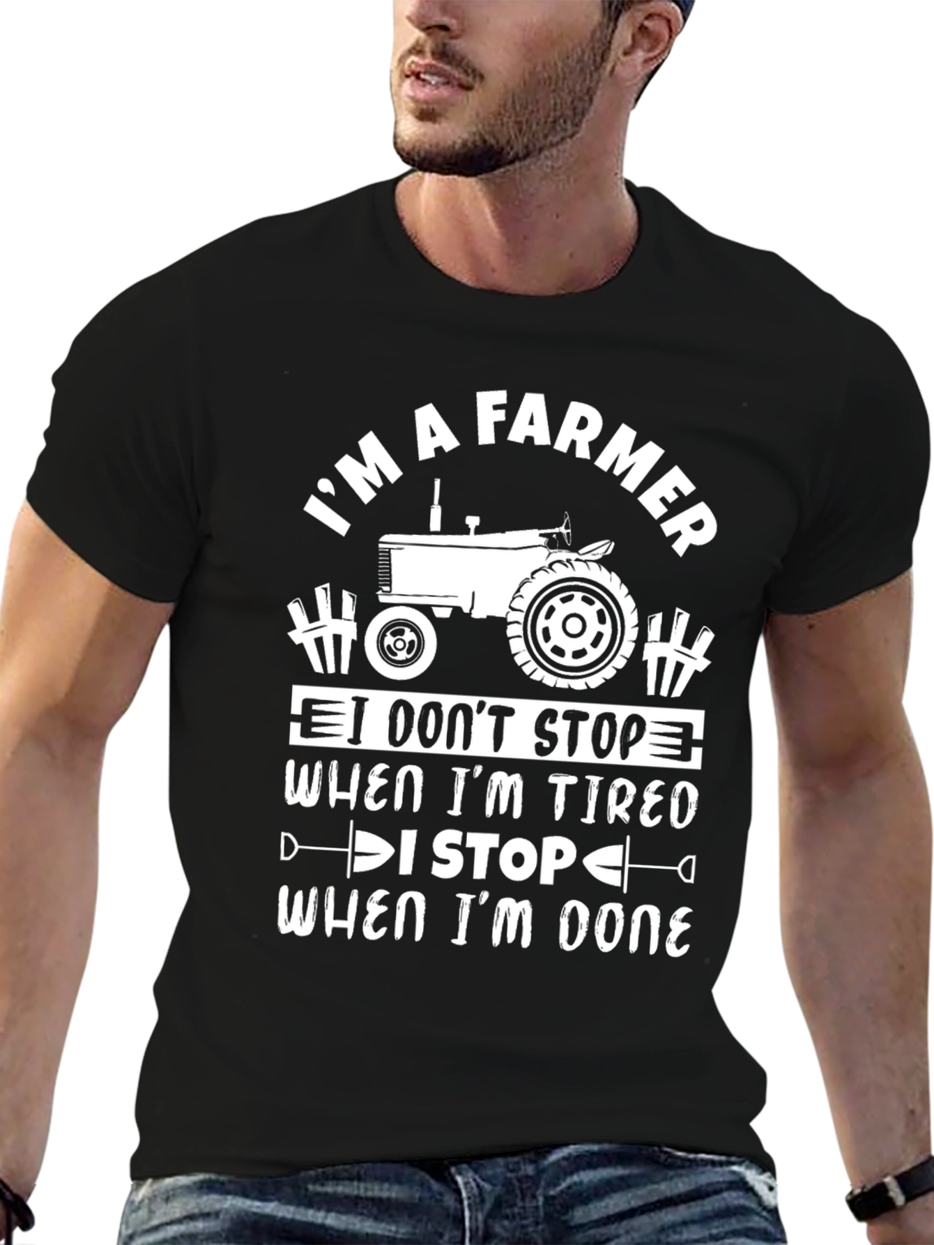 Im a Farmer T-Shirt - Tractor Graphic Tee