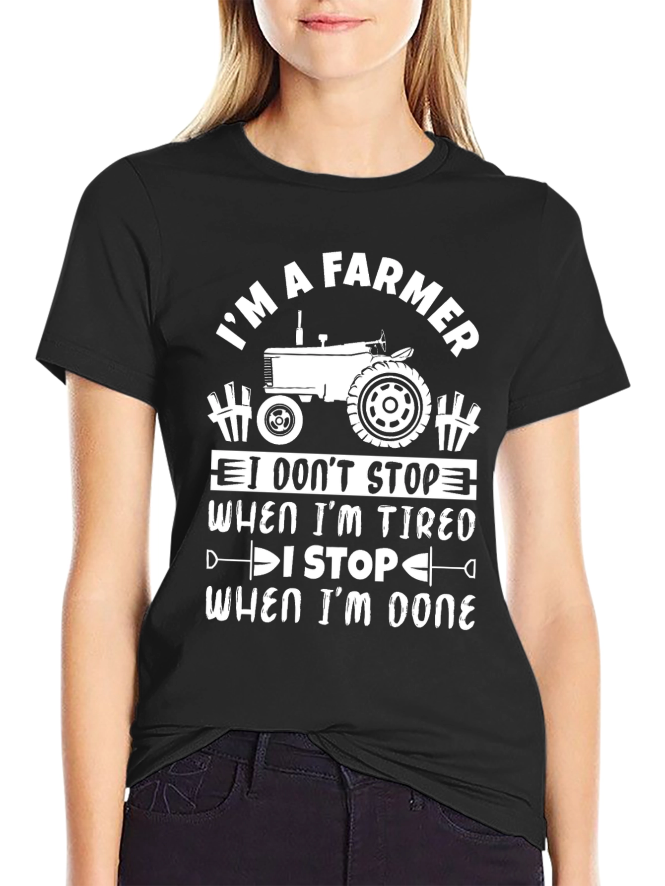 Im a Farmer T-Shirt - Tractor Graphic Tee