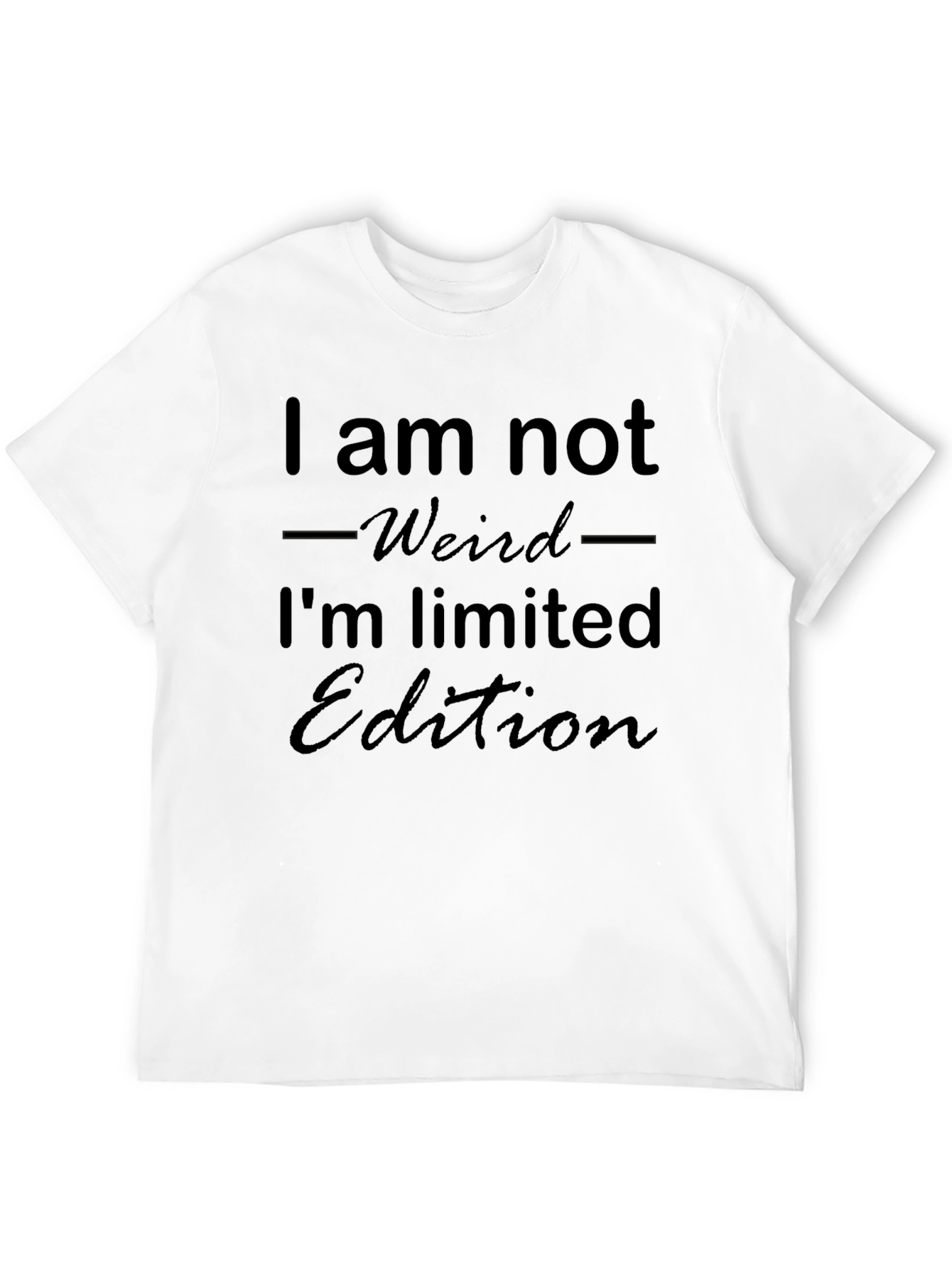 Limited Edition Graphic Tee - Black