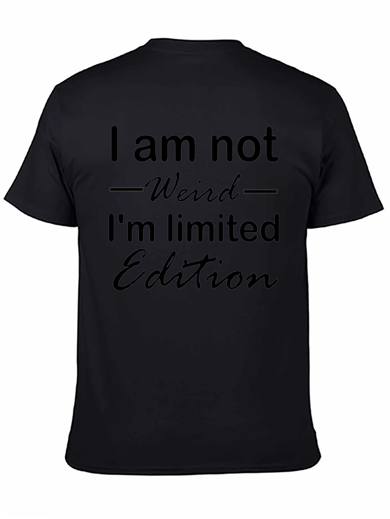 Limited Edition Graphic Tee - Black