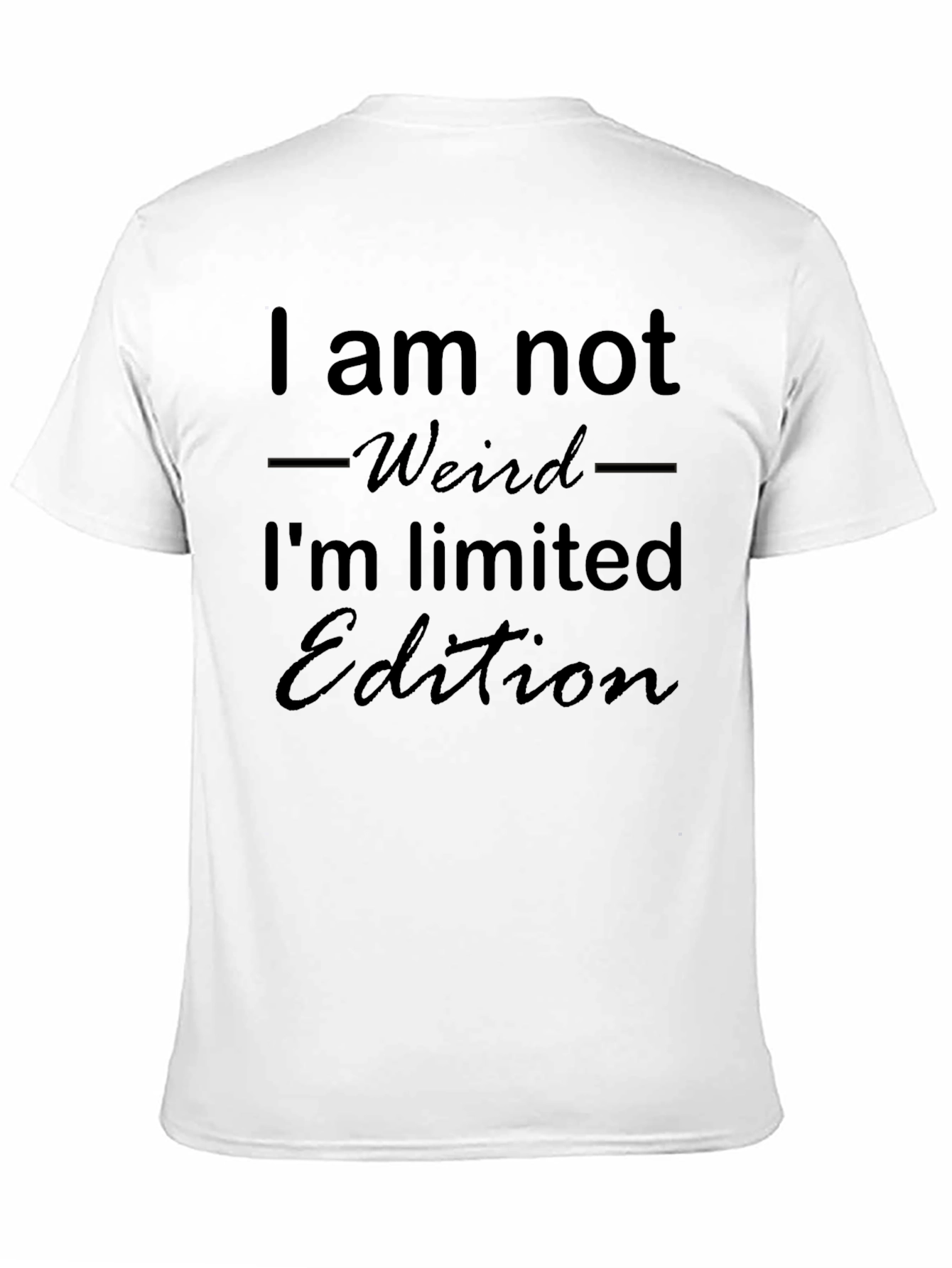 Limited Edition Graphic Tee - Black