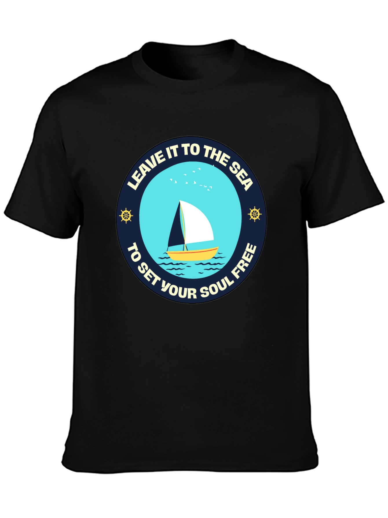 Sailboat Graphic Tee: Let the Sea Set You Free