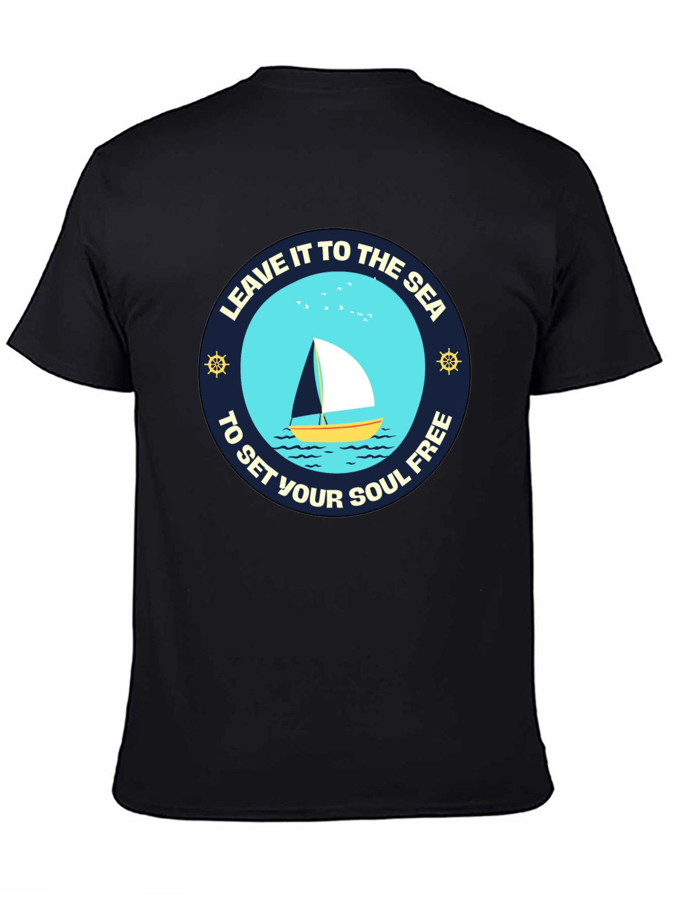 Sailboat Graphic Tee: Let the Sea Set You Free