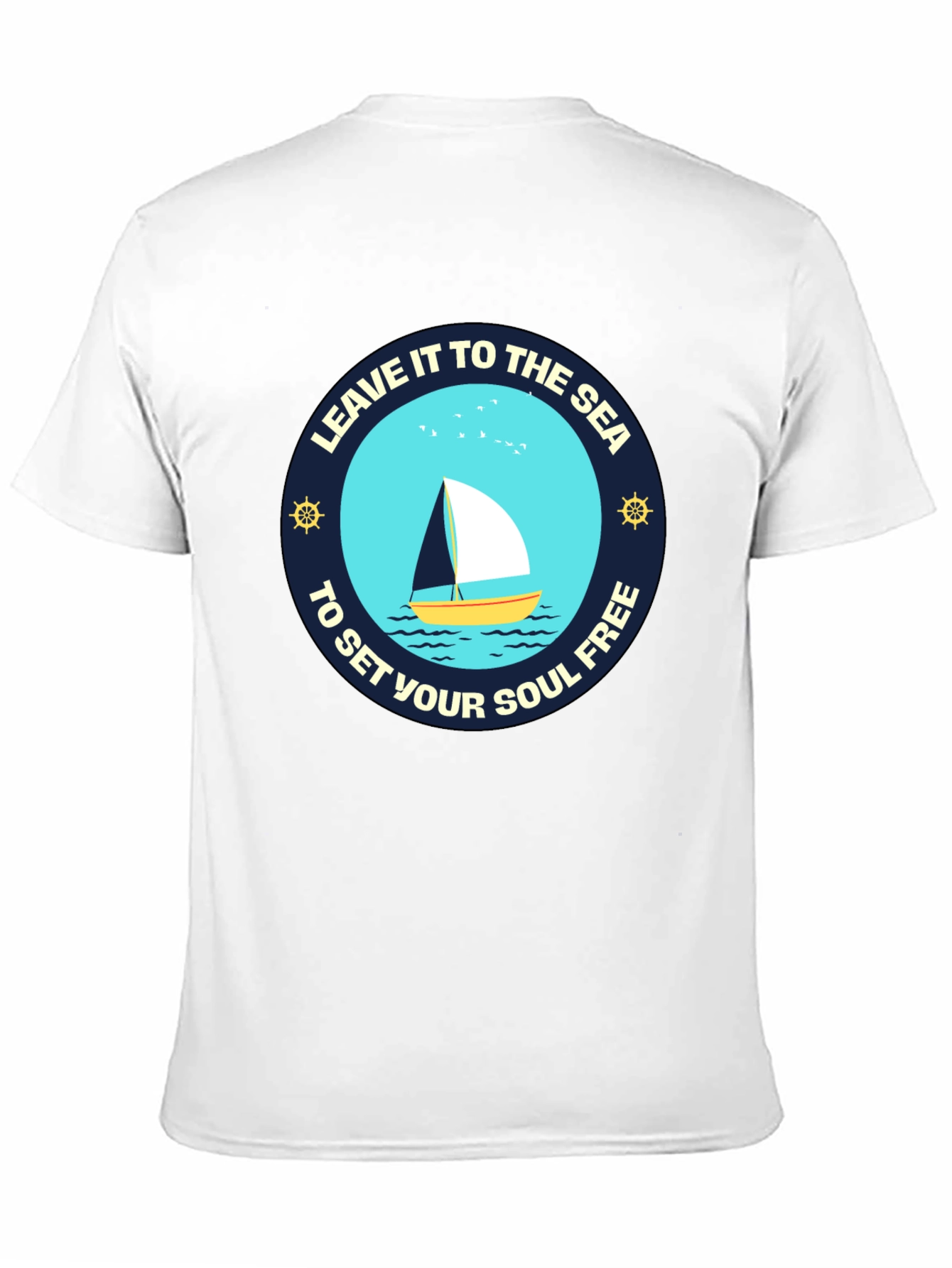 Sailboat Graphic Tee: Let the Sea Set You Free