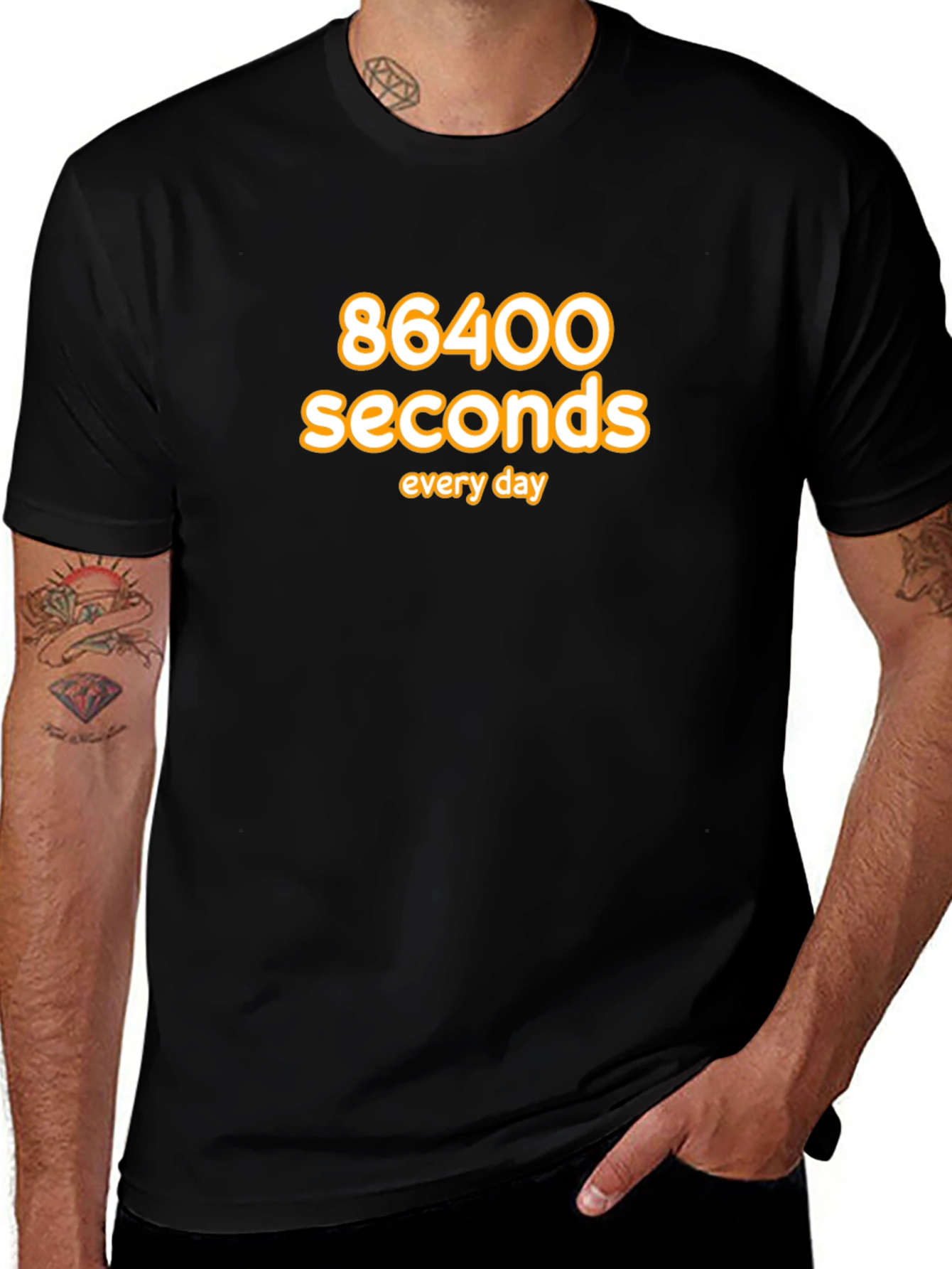 86400 Seconds Every Day T-Shirt
