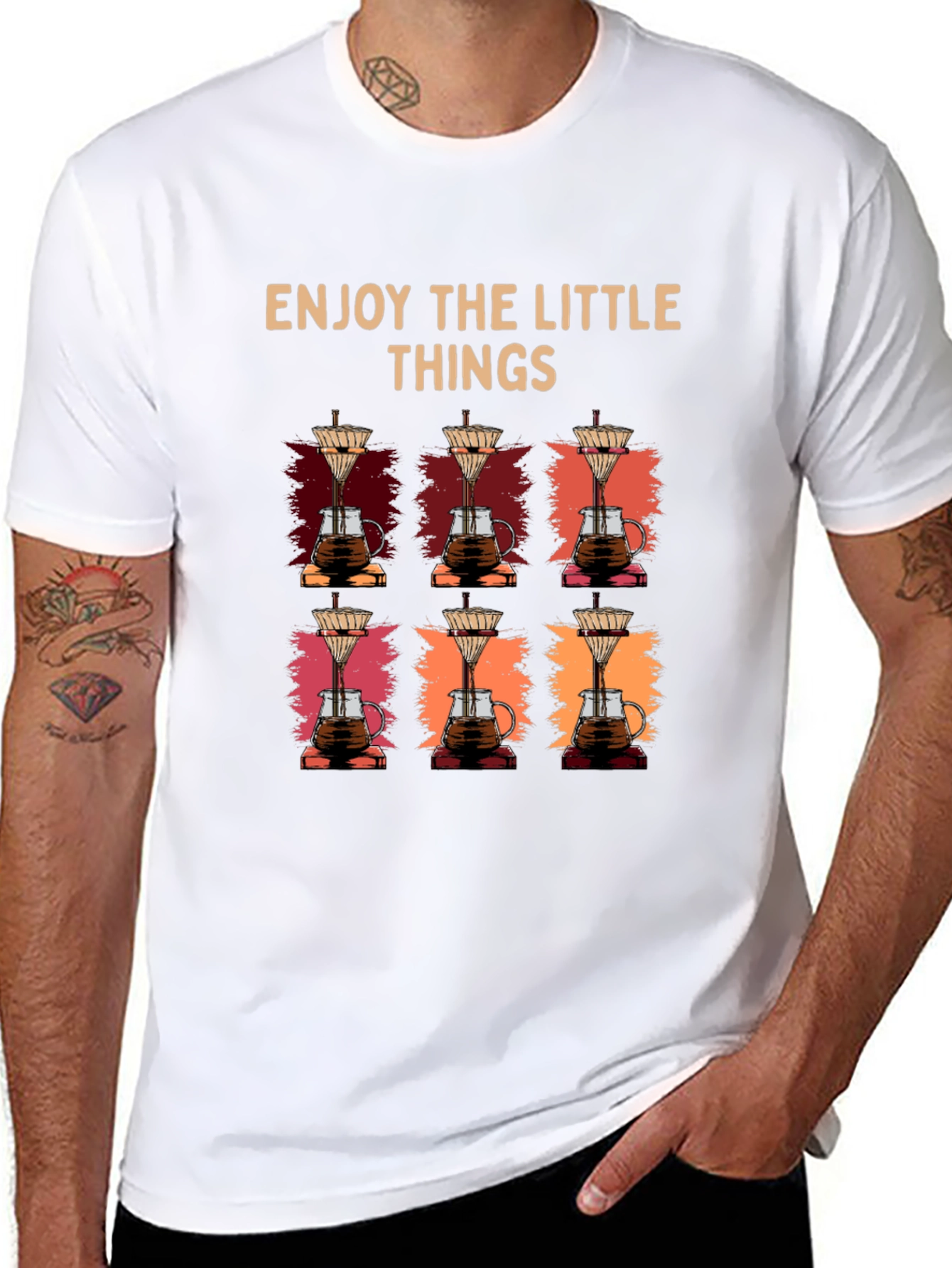 Enjoy The Little Things Coffee T-Shirt