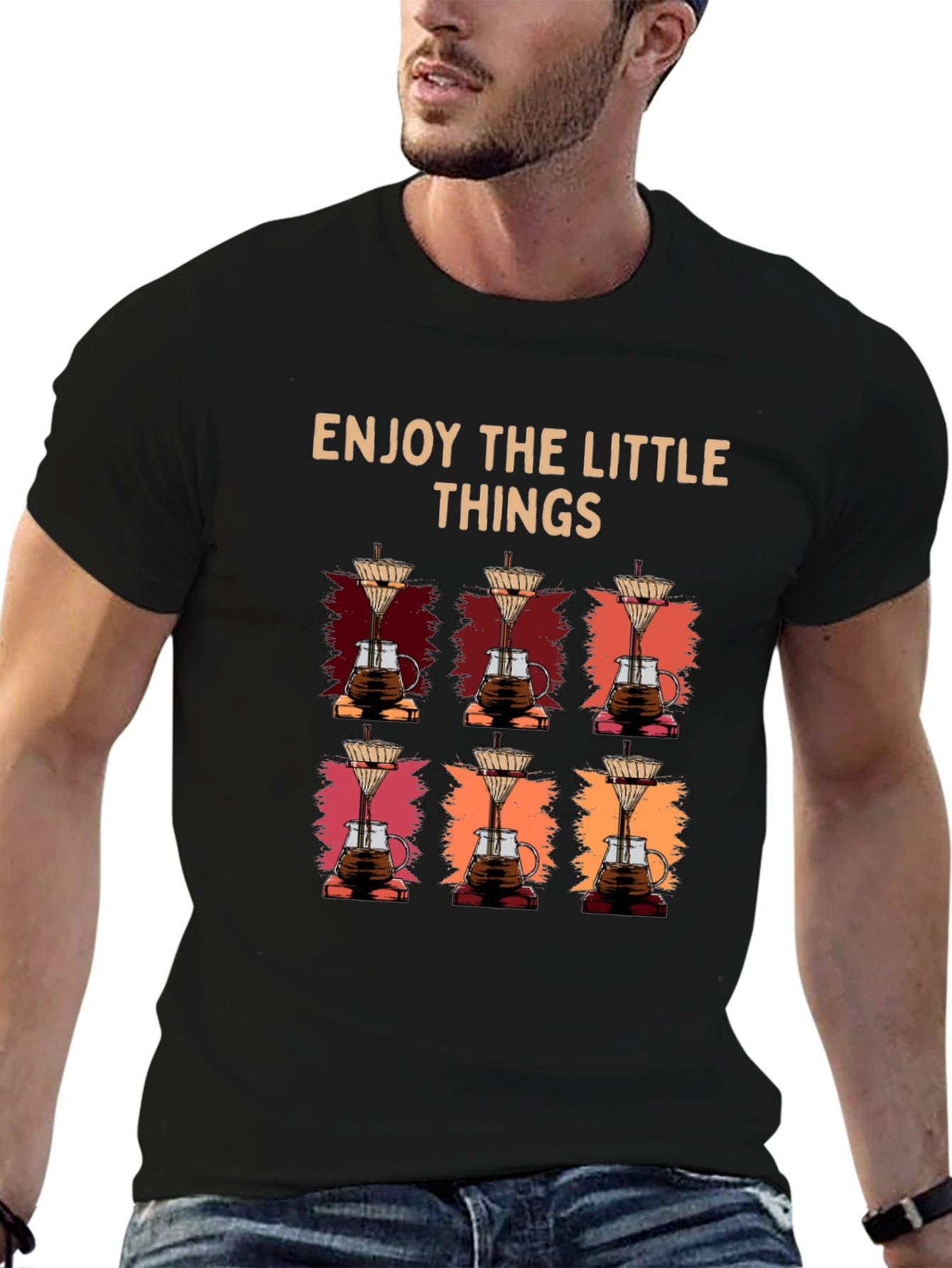 Enjoy The Little Things Coffee T-Shirt