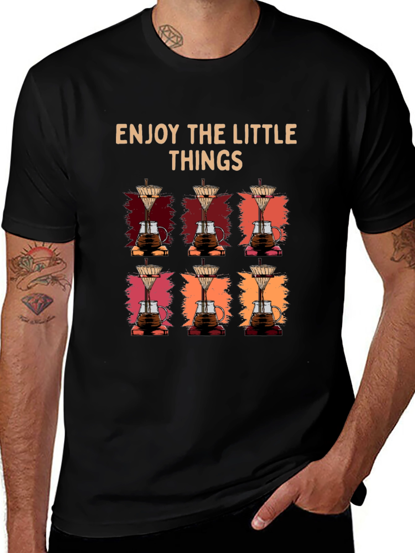 Enjoy The Little Things Coffee T-Shirt