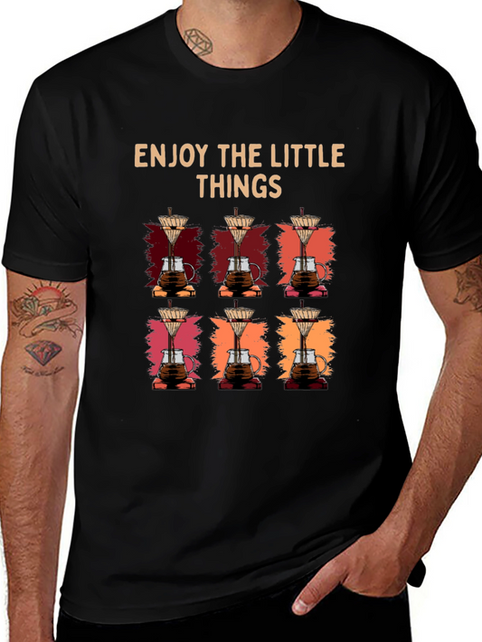 Enjoy The Little Things Coffee T-Shirt