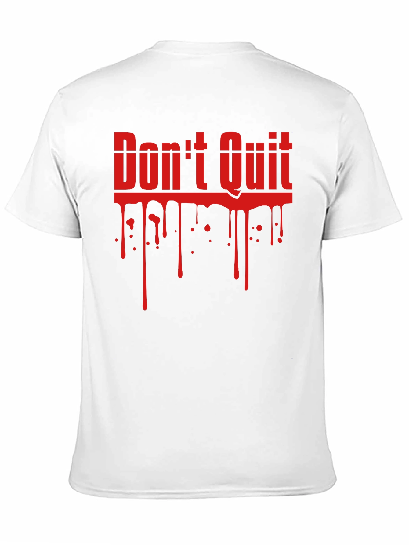 Dont Quit Black Graphic Tee
