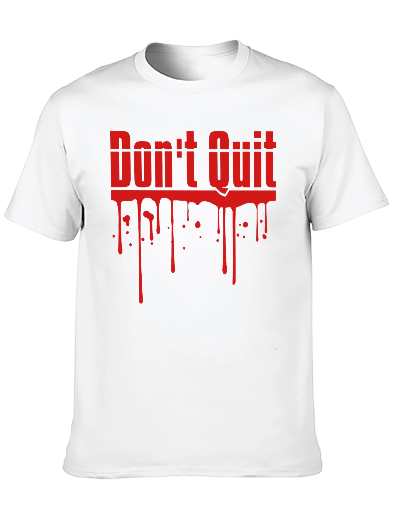 Dont Quit Black Graphic Tee