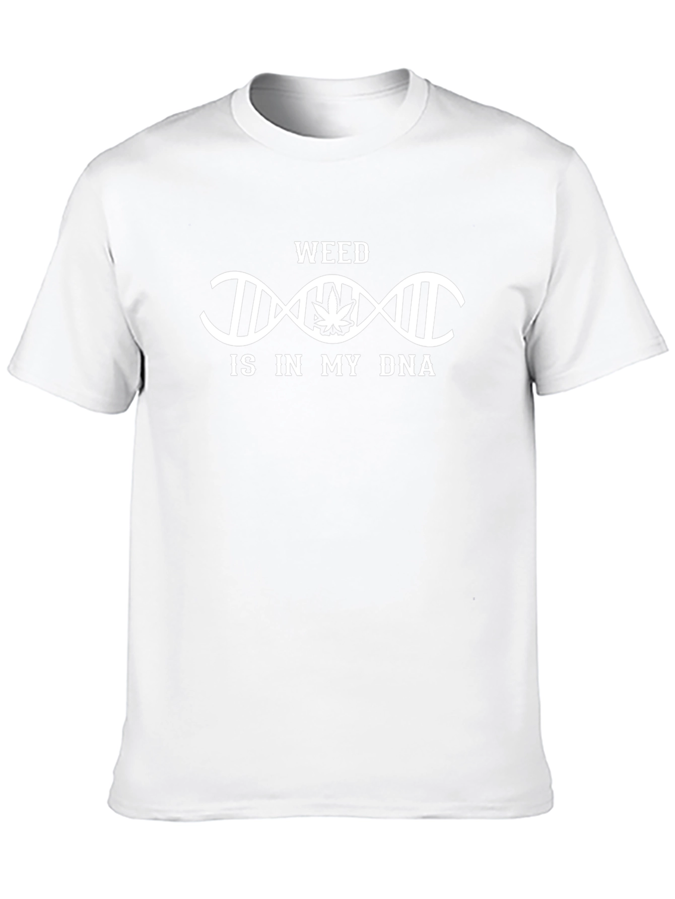 Weed DNA Black T-Shirt