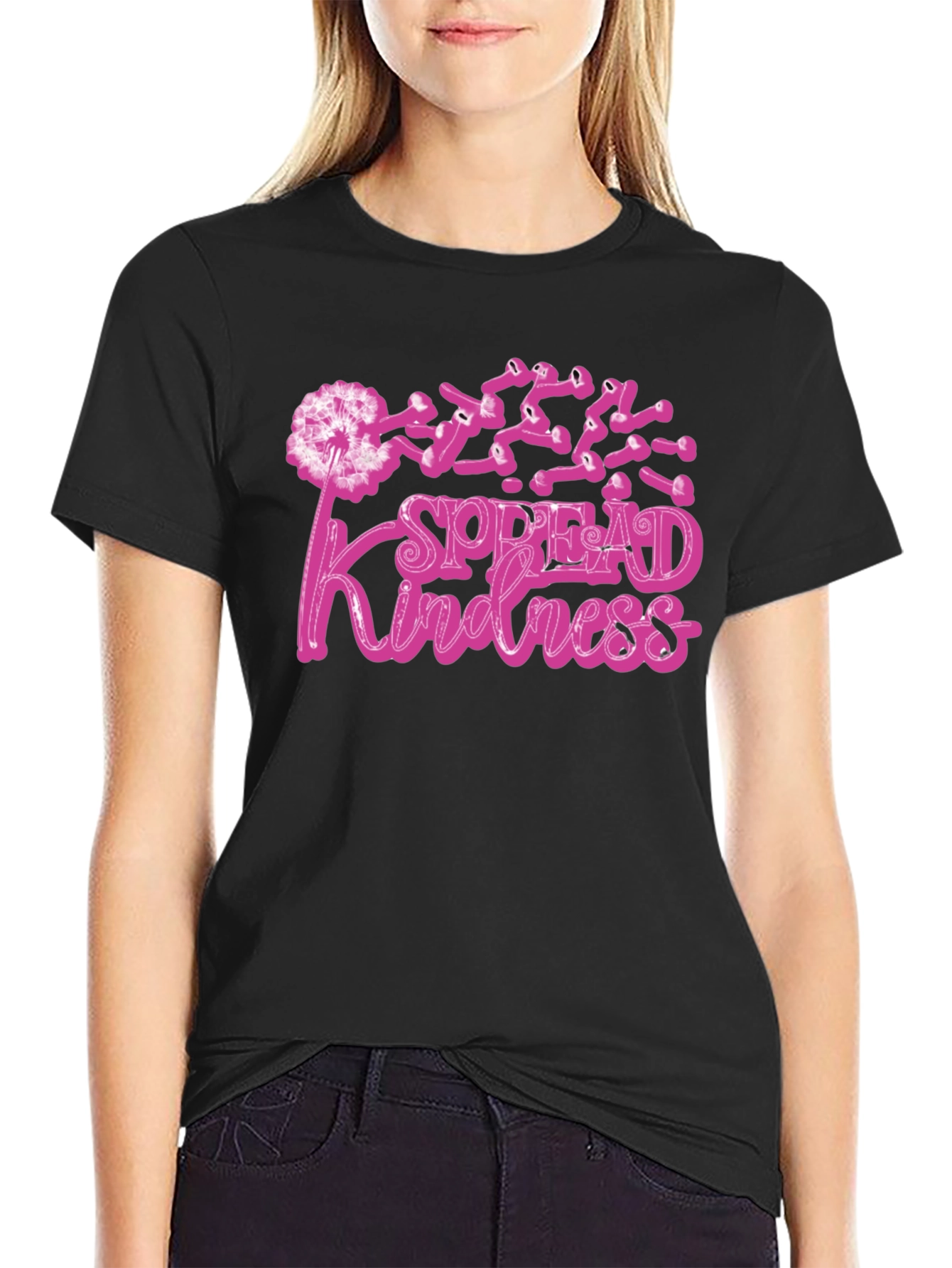 Spread Kindness Black T-Shirt