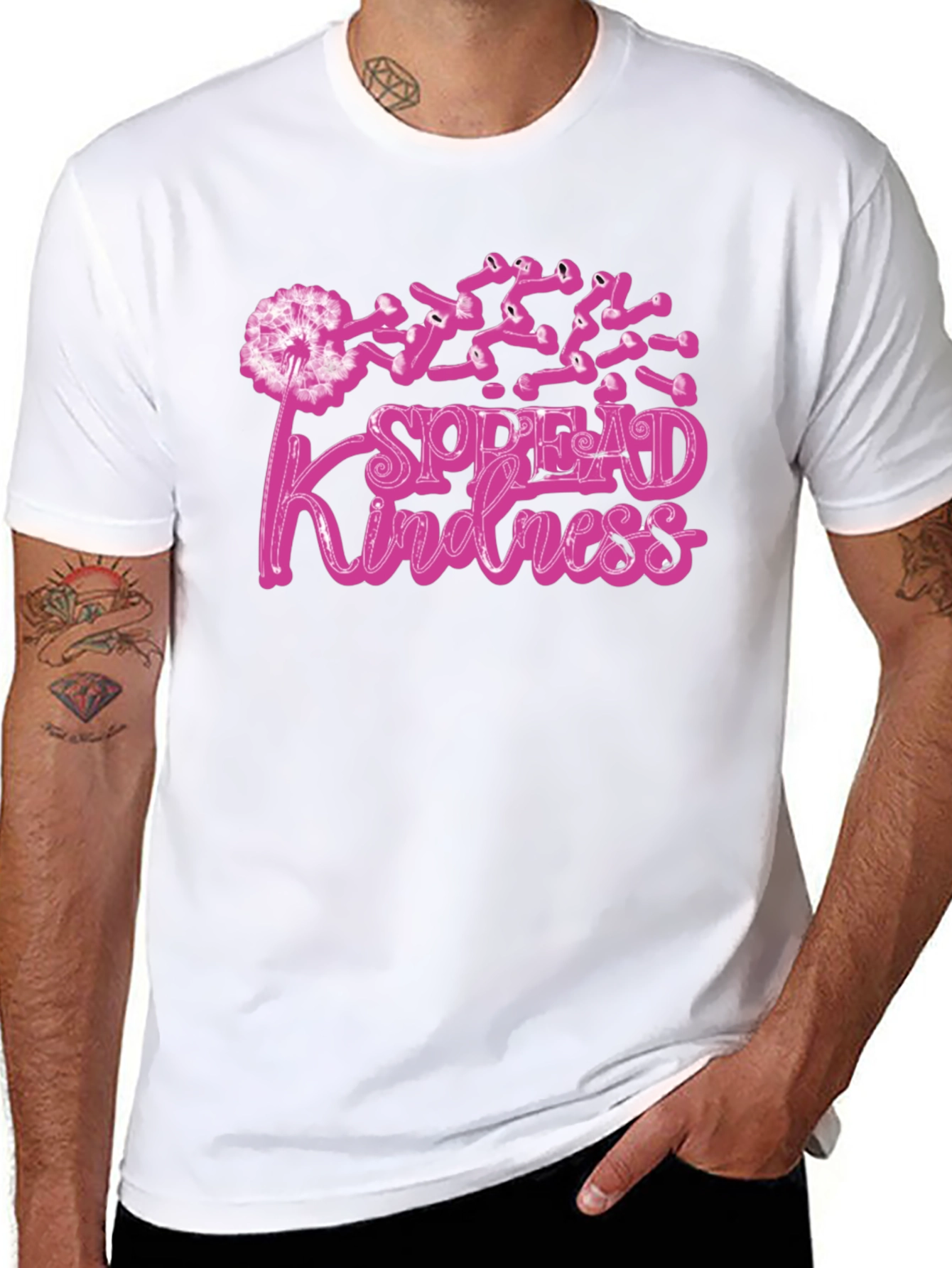 Spread Kindness Black T-Shirt