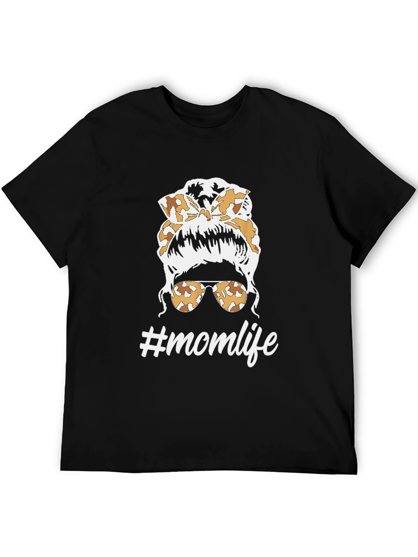 Mom Life Messy Bun T-Shirt