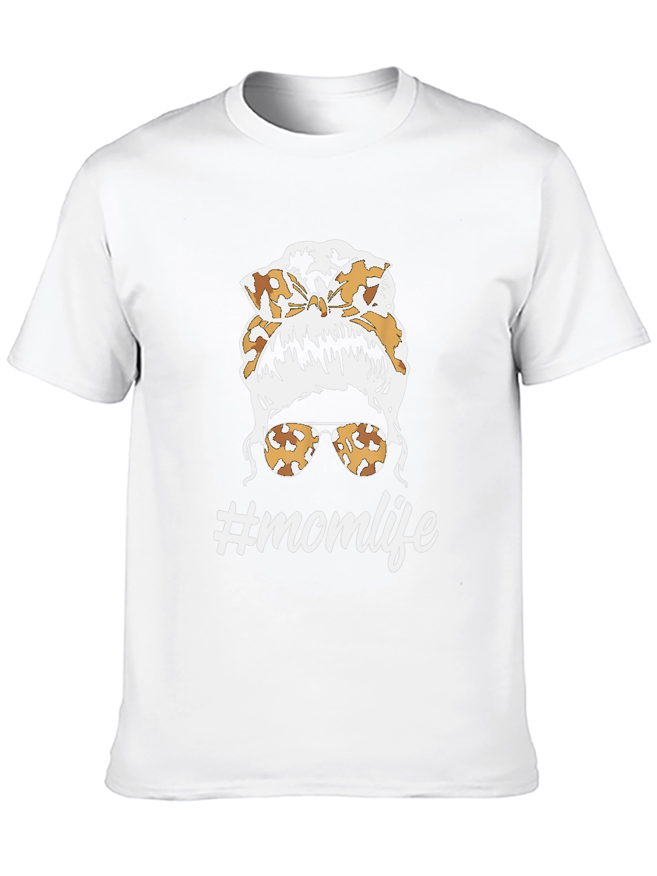 Mom Life Messy Bun T-Shirt