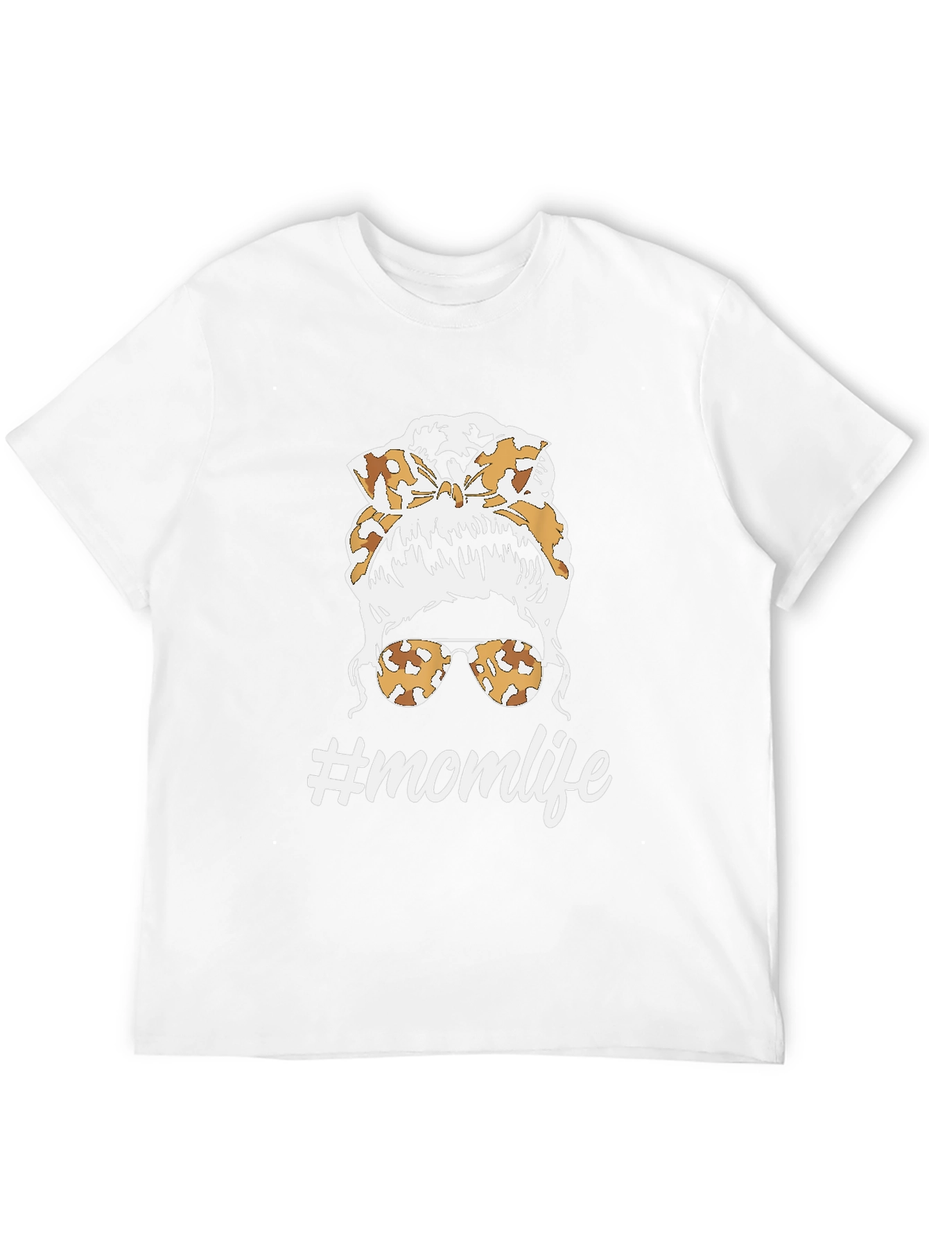 Mom Life Messy Bun T-Shirt