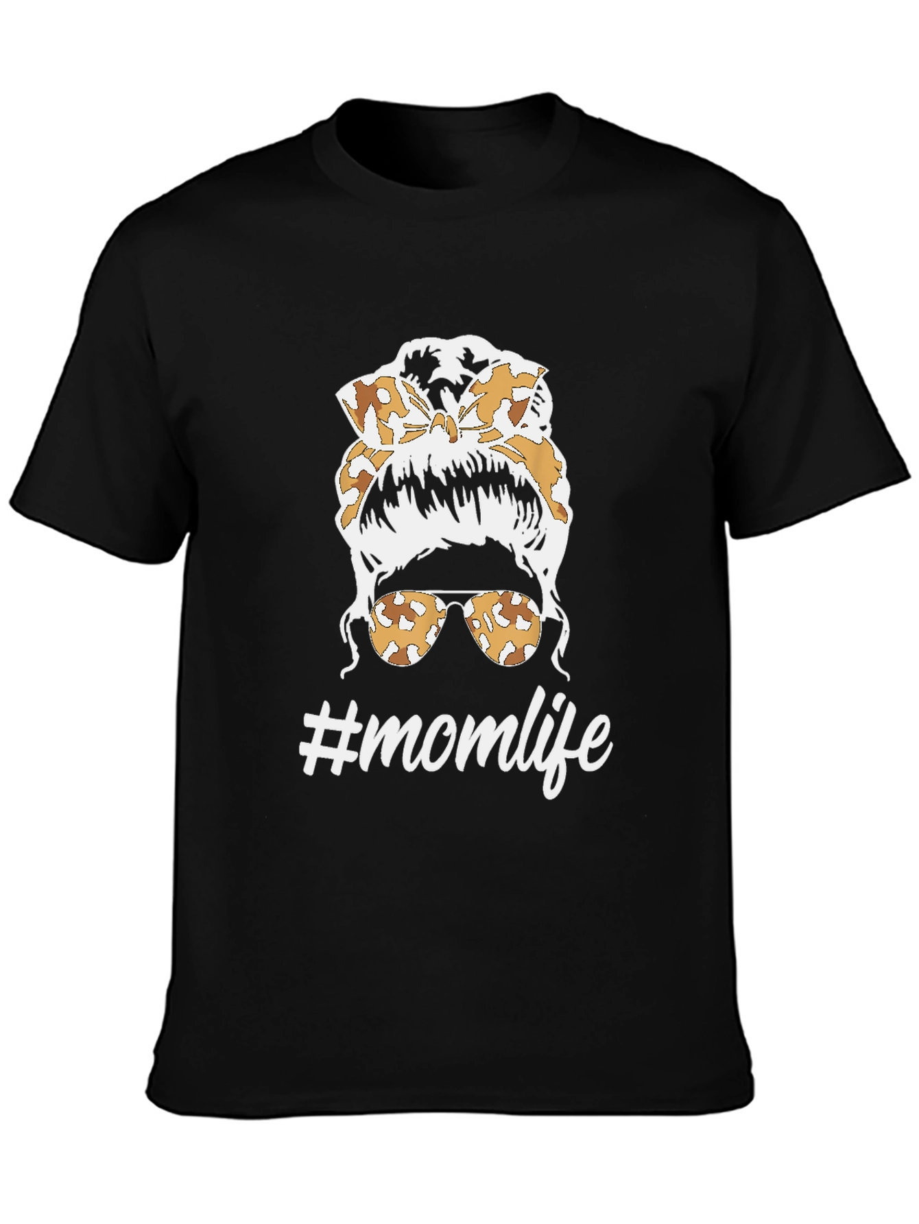Mom Life Messy Bun T-Shirt