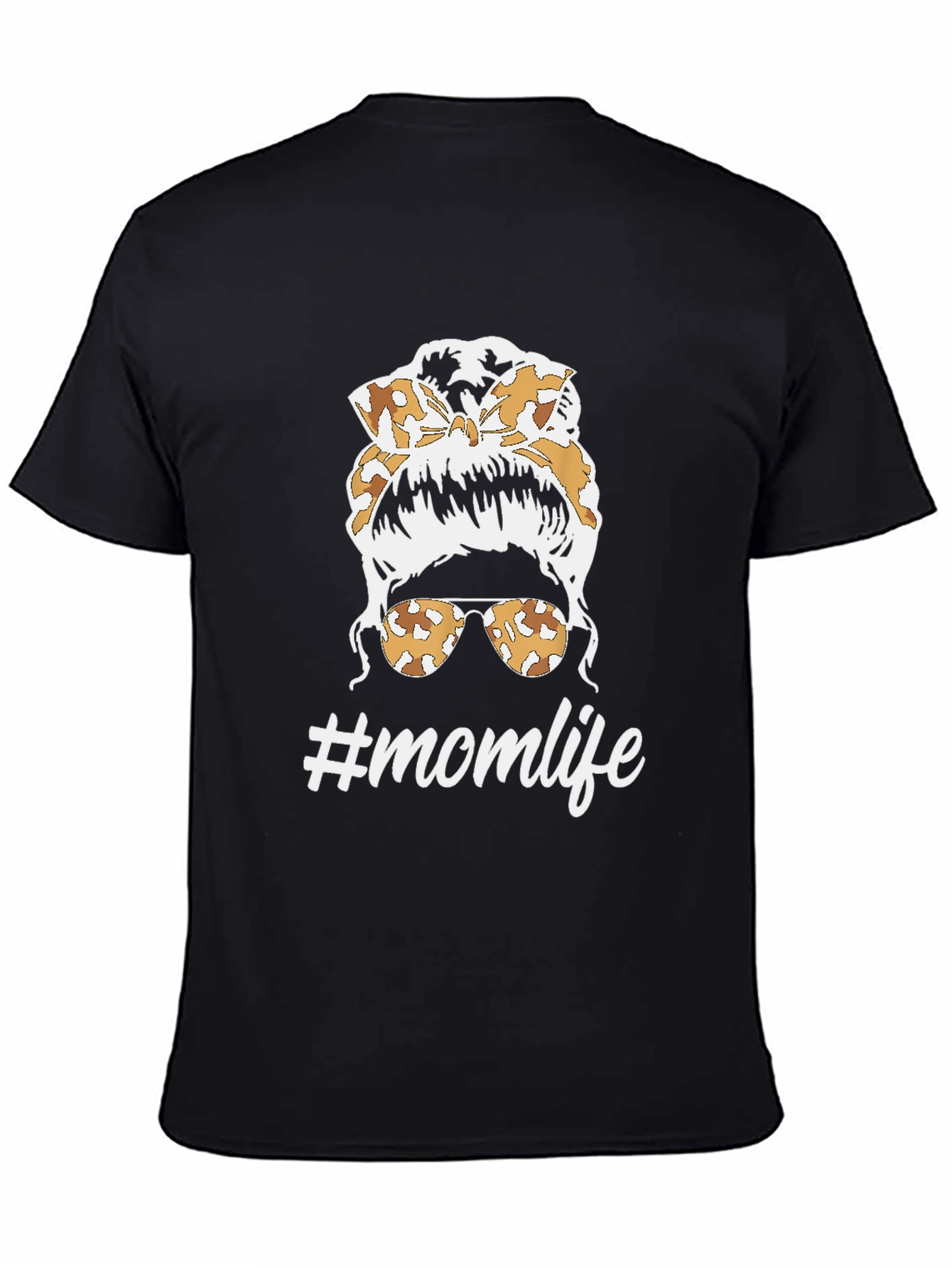Mom Life Messy Bun T-Shirt