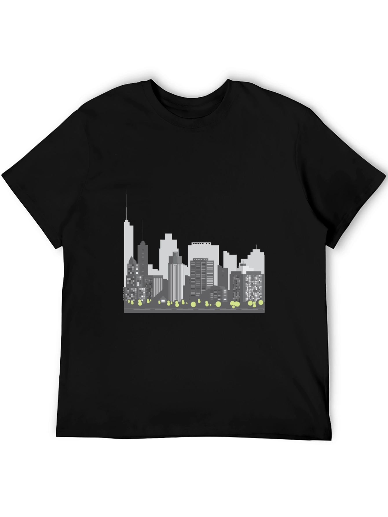 Cityscape Graphic Tee - Modern Style