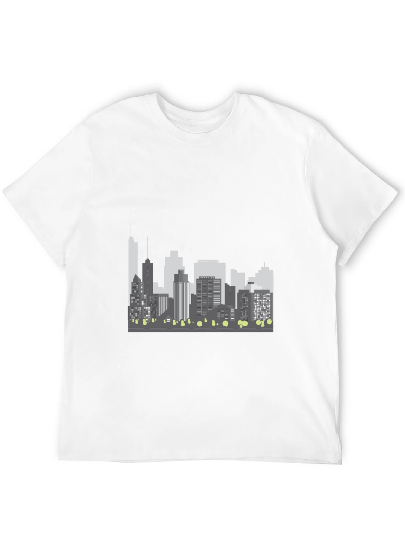 Cityscape Graphic Tee - Modern Style