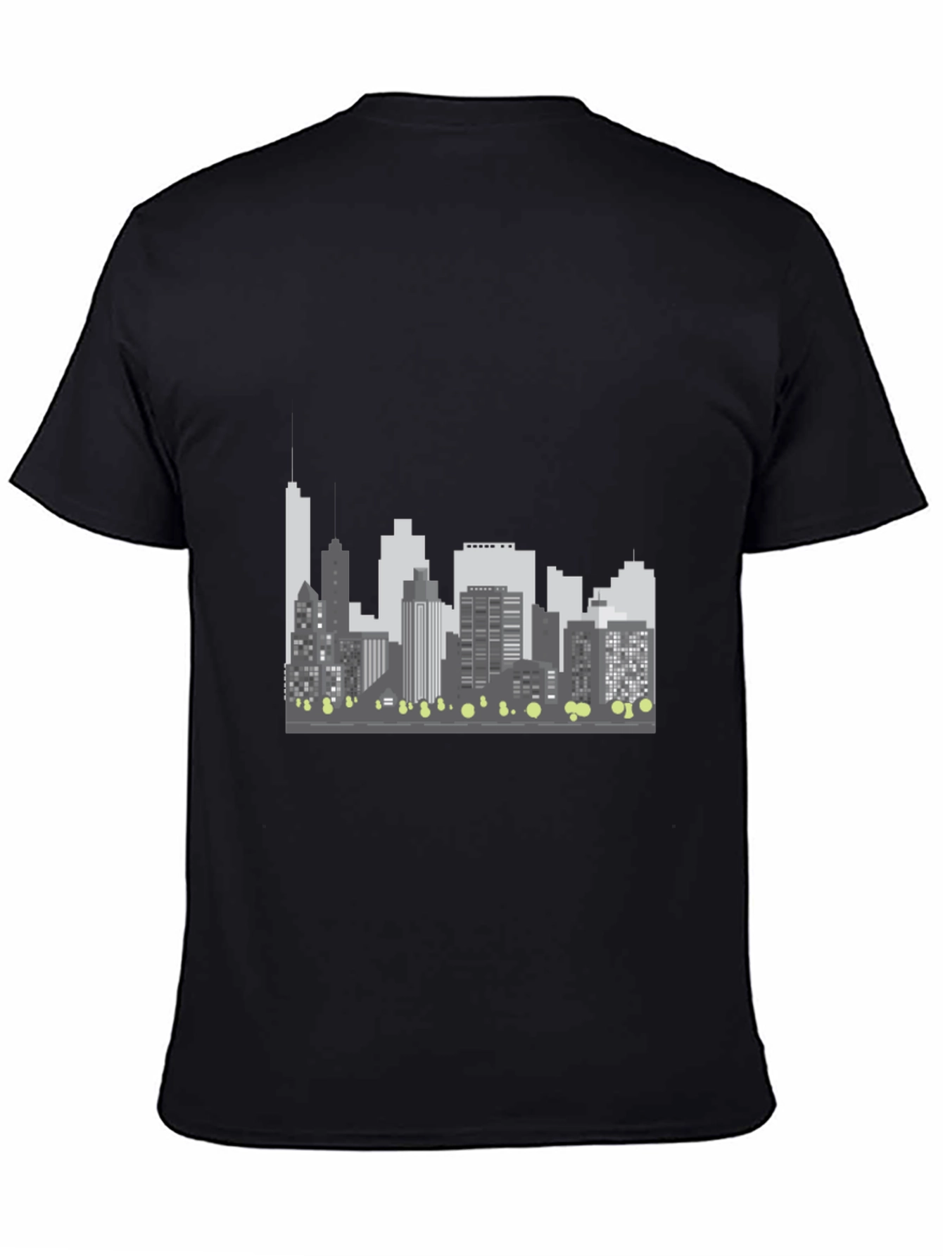 Cityscape Graphic Tee - Modern Style