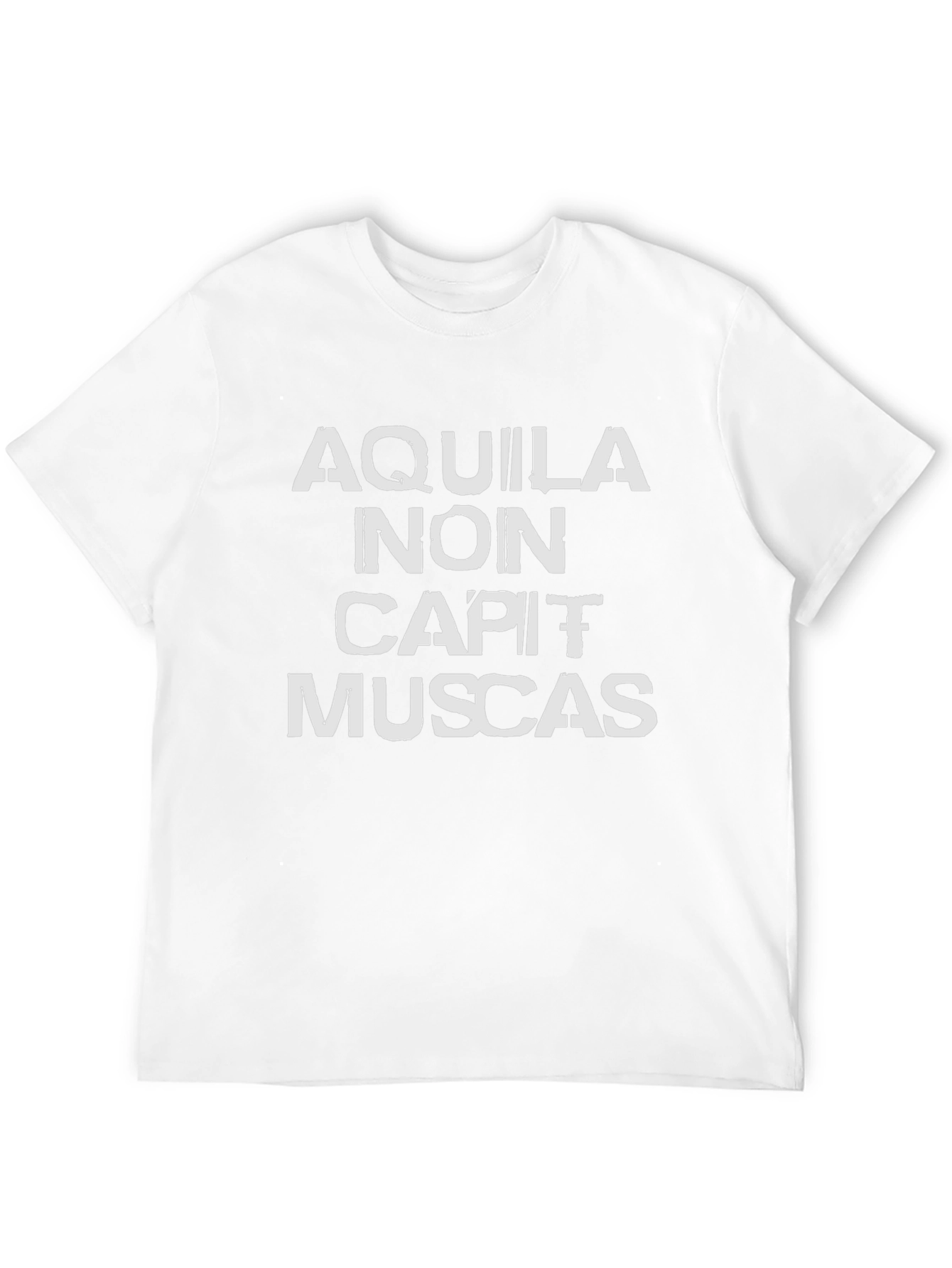 Aquila Non Capit Muscas Black T-Shirt