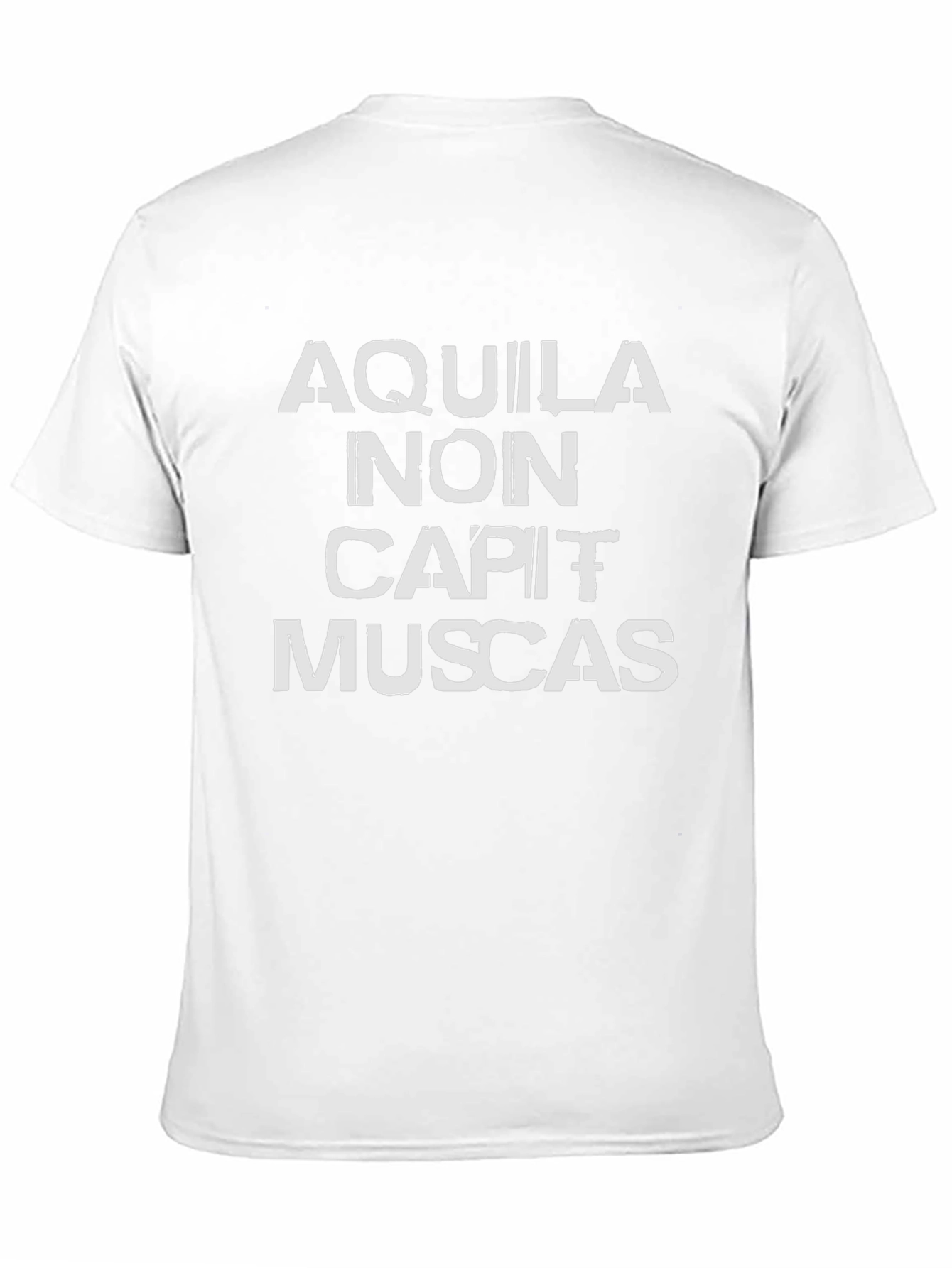 Aquila Non Capit Muscas Black T-Shirt