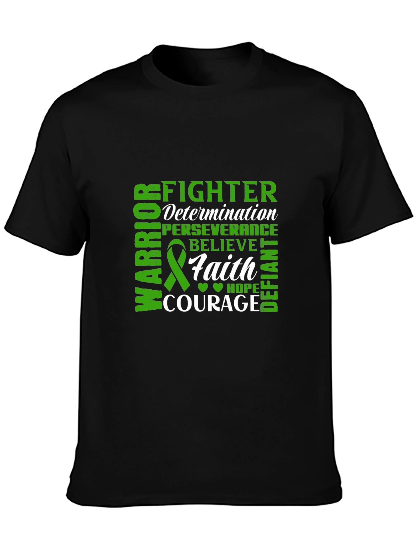 Fighter Warrior Courage Believe T-Shirt